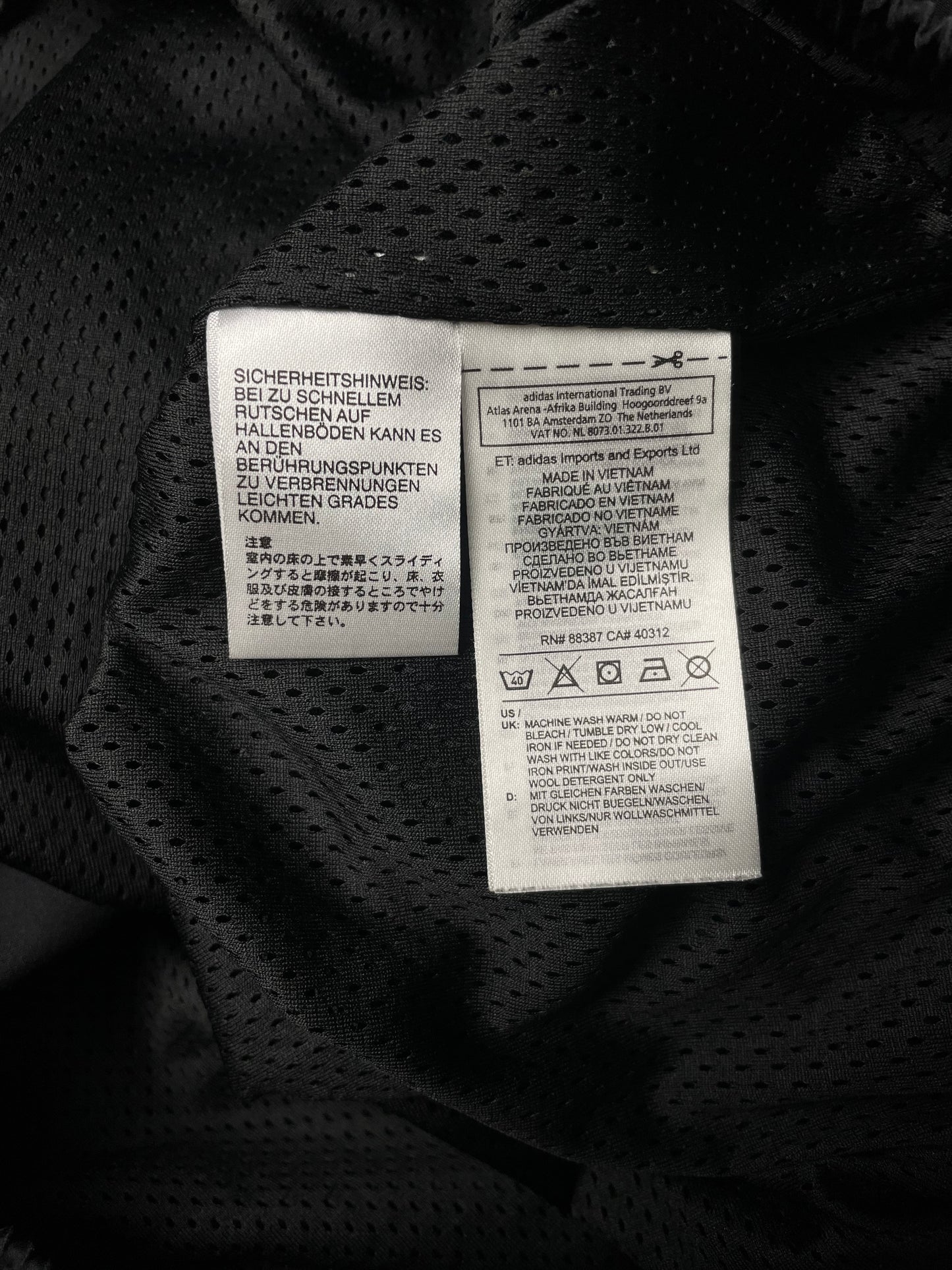 Adidas X Gosha Rubchinskiy A/W 2018 "Russia" oversized windbreaker - size L