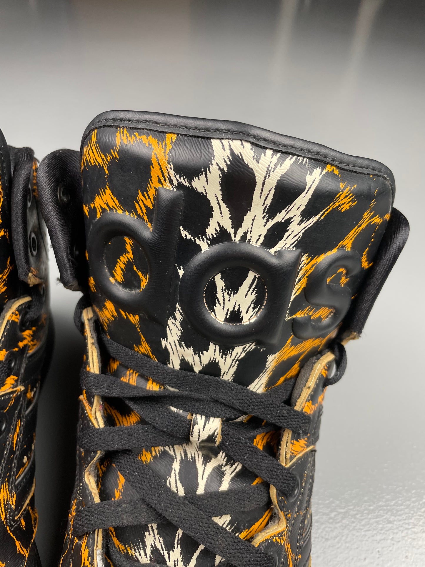 adidas X Jeremy Scott S/S 2014 JS Instinct Hi "Leopard" - size 46