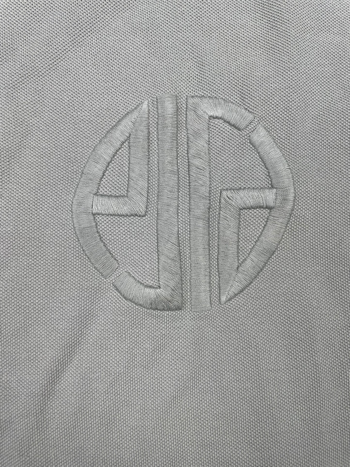 Gosha Rubchinskiy - A/W 2017 - hooded polo (grey) - size M