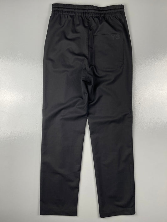 Y-3 S/S 2020 Refined Wool Stretch Slim Pants (Black) - size XS
