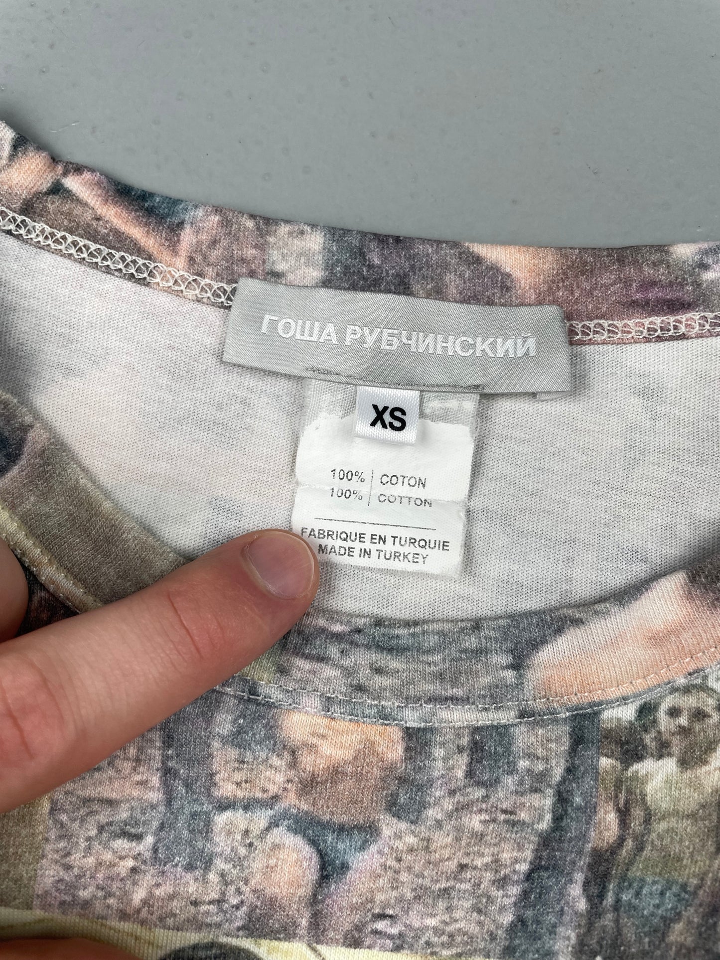 Gosha Rubchinskiy S/S 2013 boys training camp long sleeve - size XS