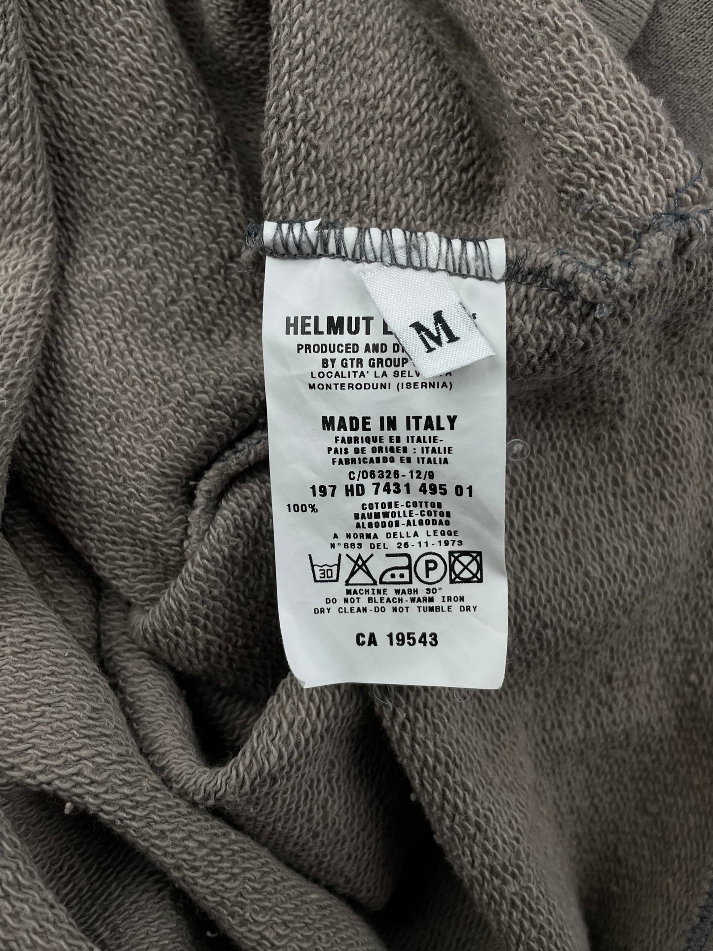 Helmut Lang S/S 2000 women's hoodie - size M