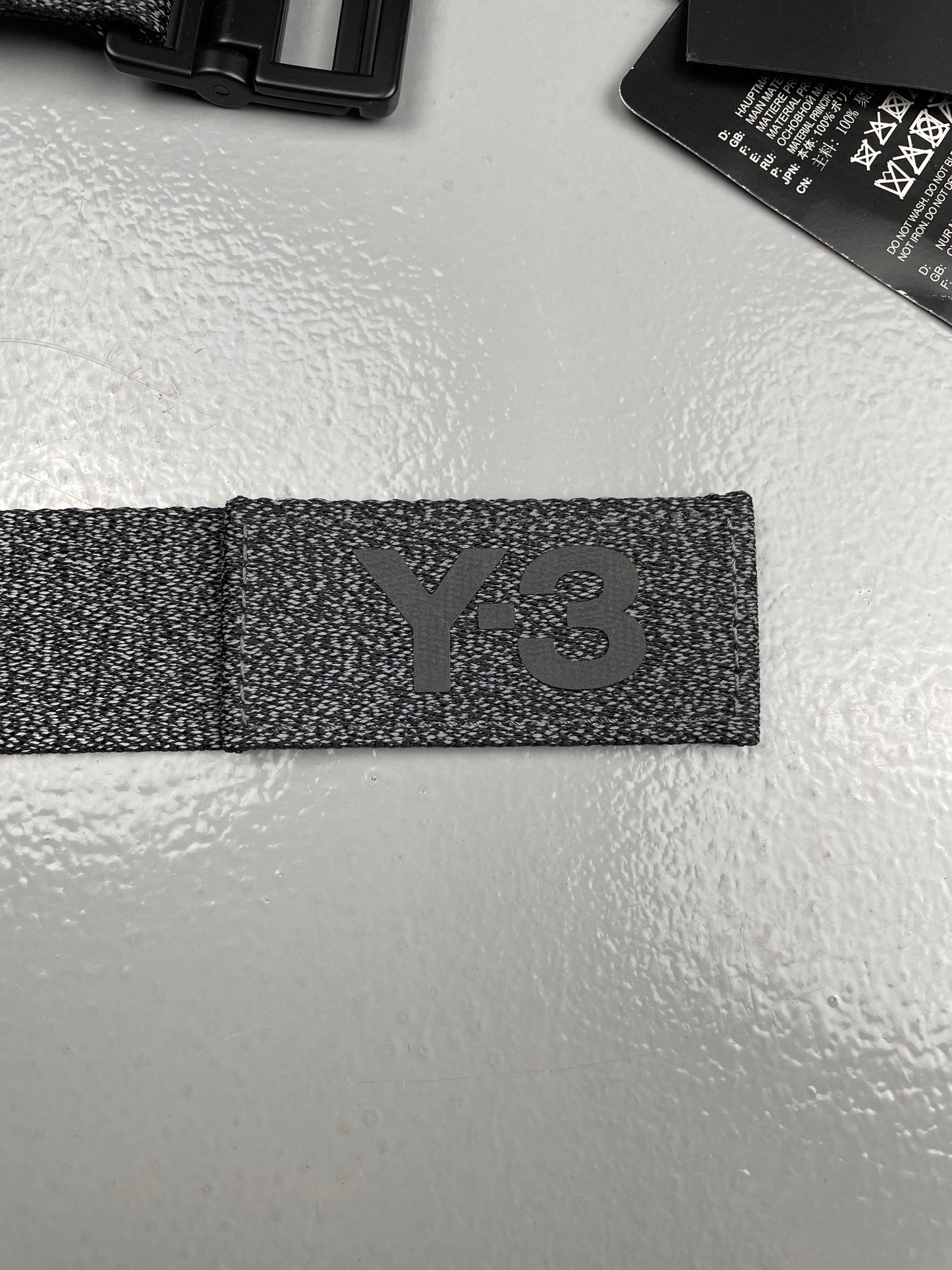 Y-3 S/S 2021 CH1 reflective belt