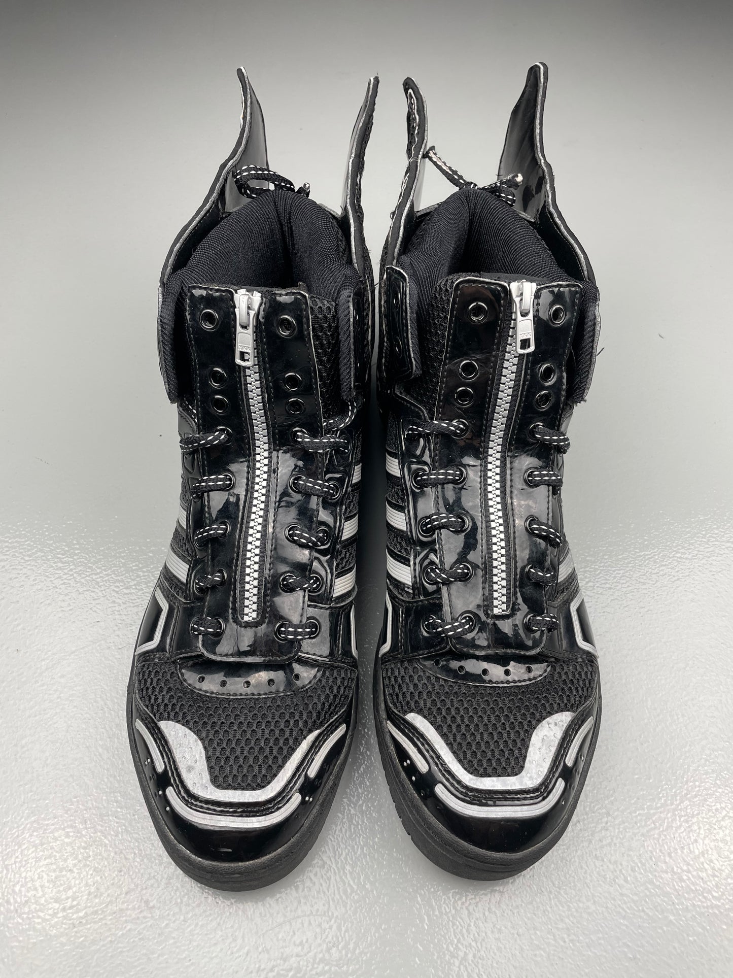adidas Originals by Jeremy Scott 2015 JS Wings 2.0 Mesh (black) - size 46 2/3