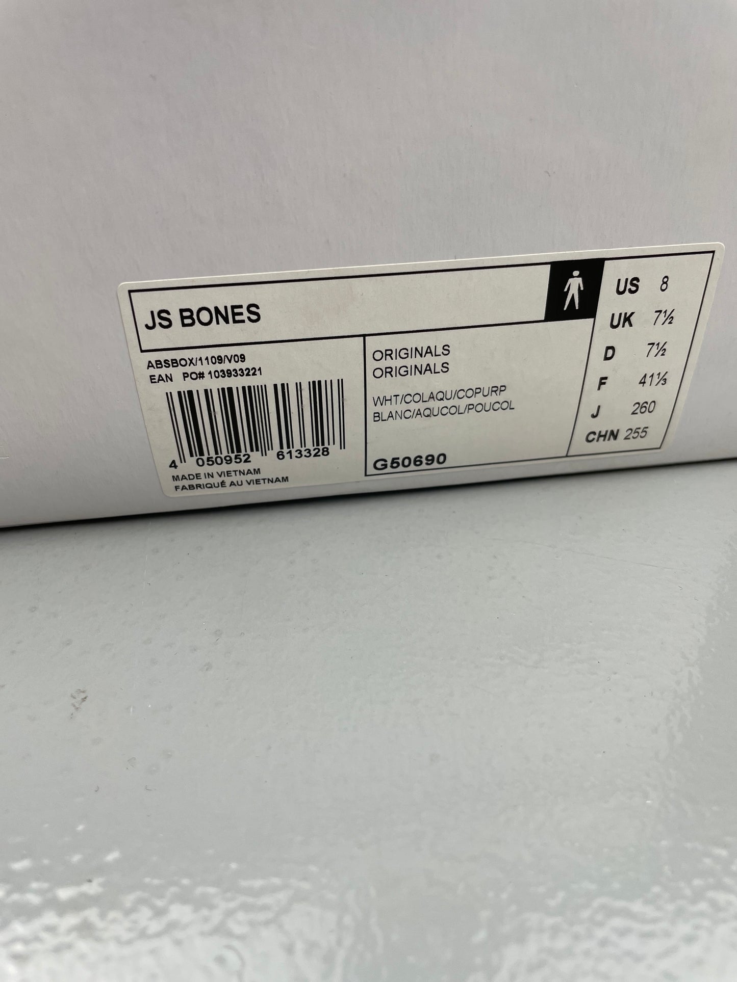 adidas Originals by Jeremy Scott A/W 2011 JS Bones "OG" - size 41 1/3