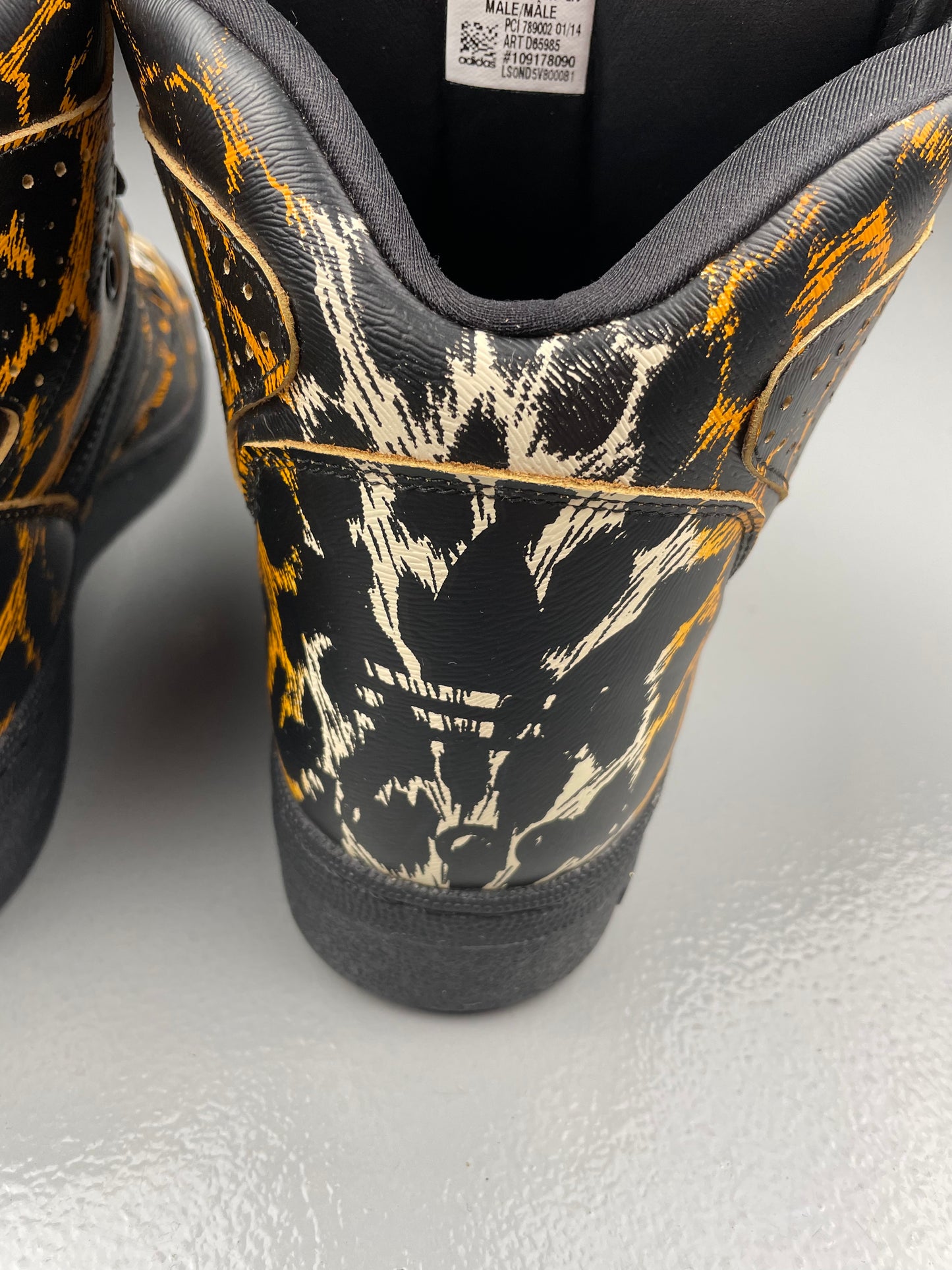 adidas X Jeremy Scott S/S 2014 JS Instinct Hi "Leopard" - size 44
