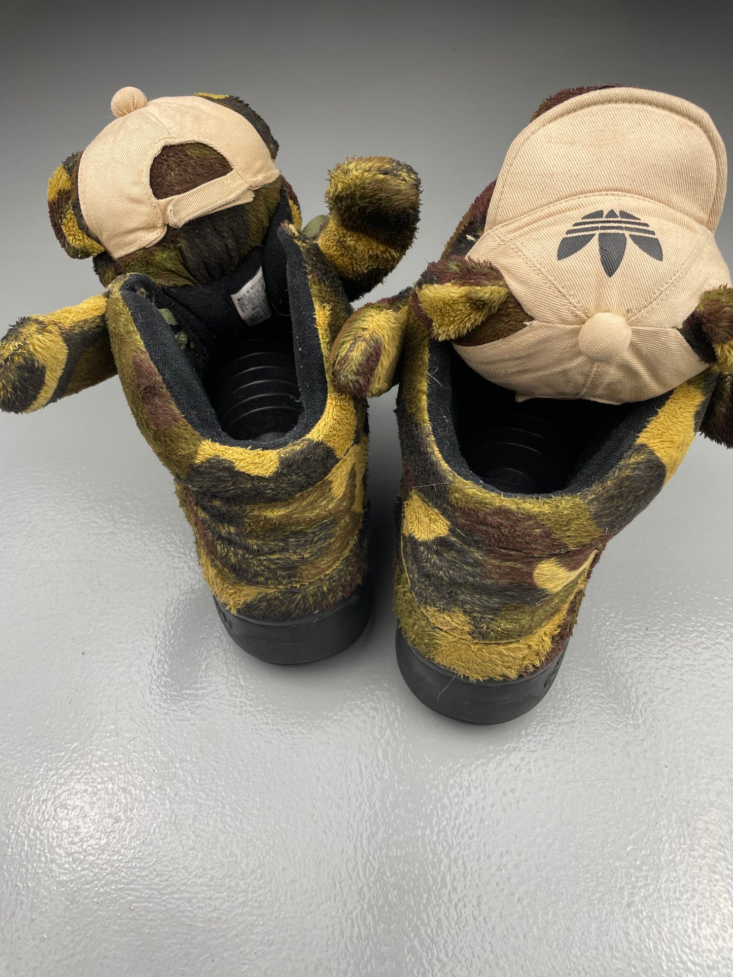 adidas Originals by Jeremy Scott S/S 2013 JS Camo Bear - size 47 1/3