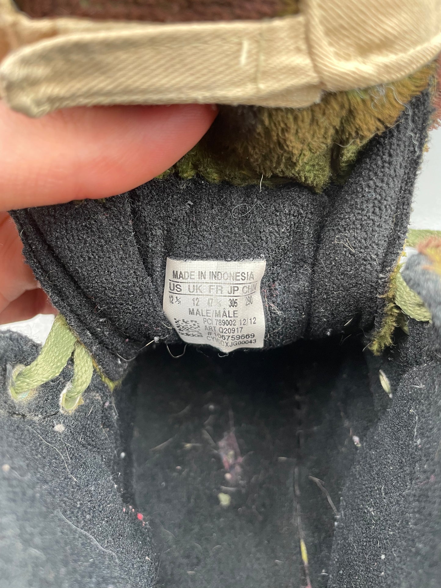 adidas Originals by Jeremy Scott S/S 2013 JS Camo Bear - size 47 1/3