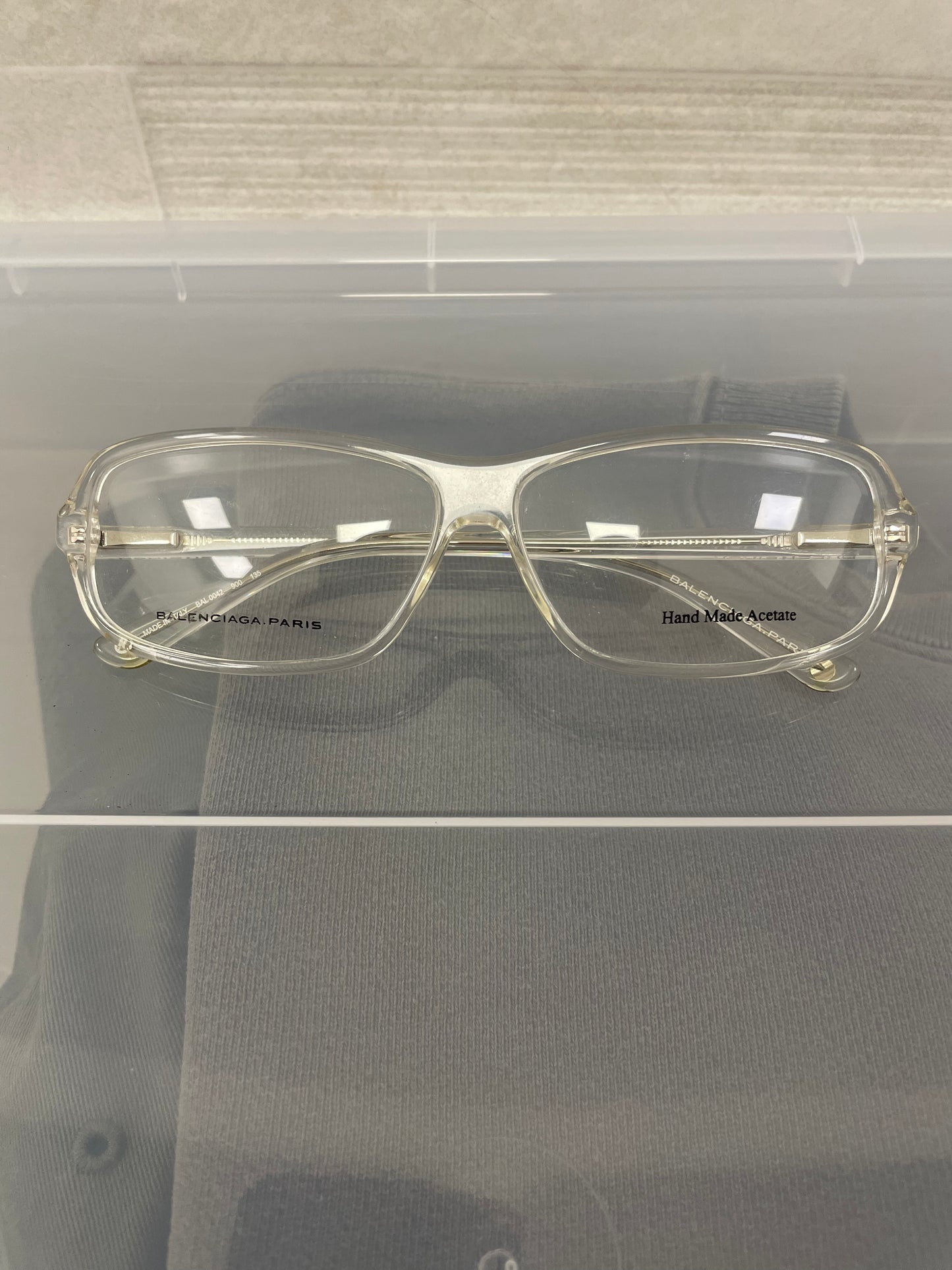 Balenciaga BAL0042 transparent eyeglasses