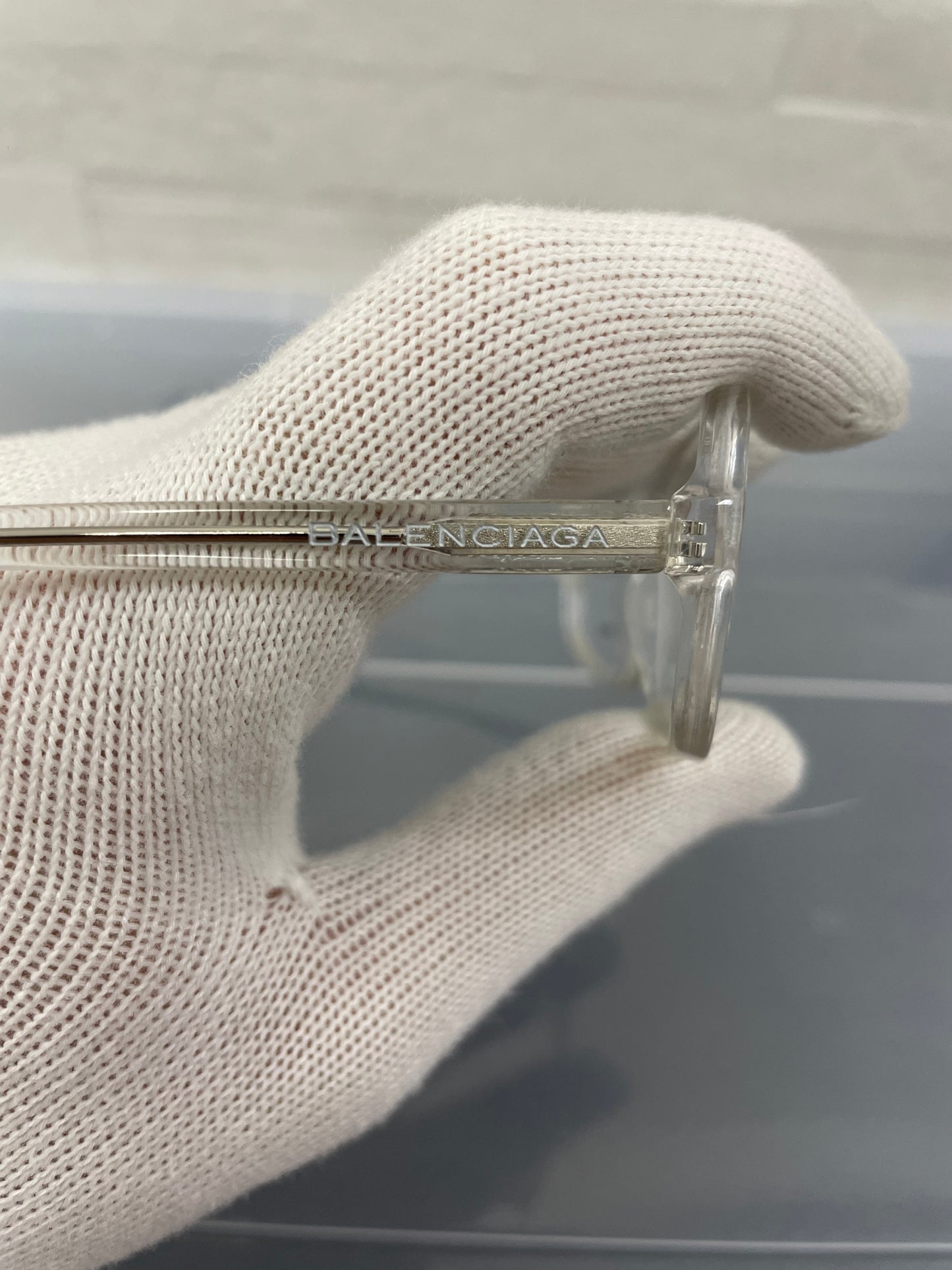 Balenciaga BAL0042 transparent eyeglasses