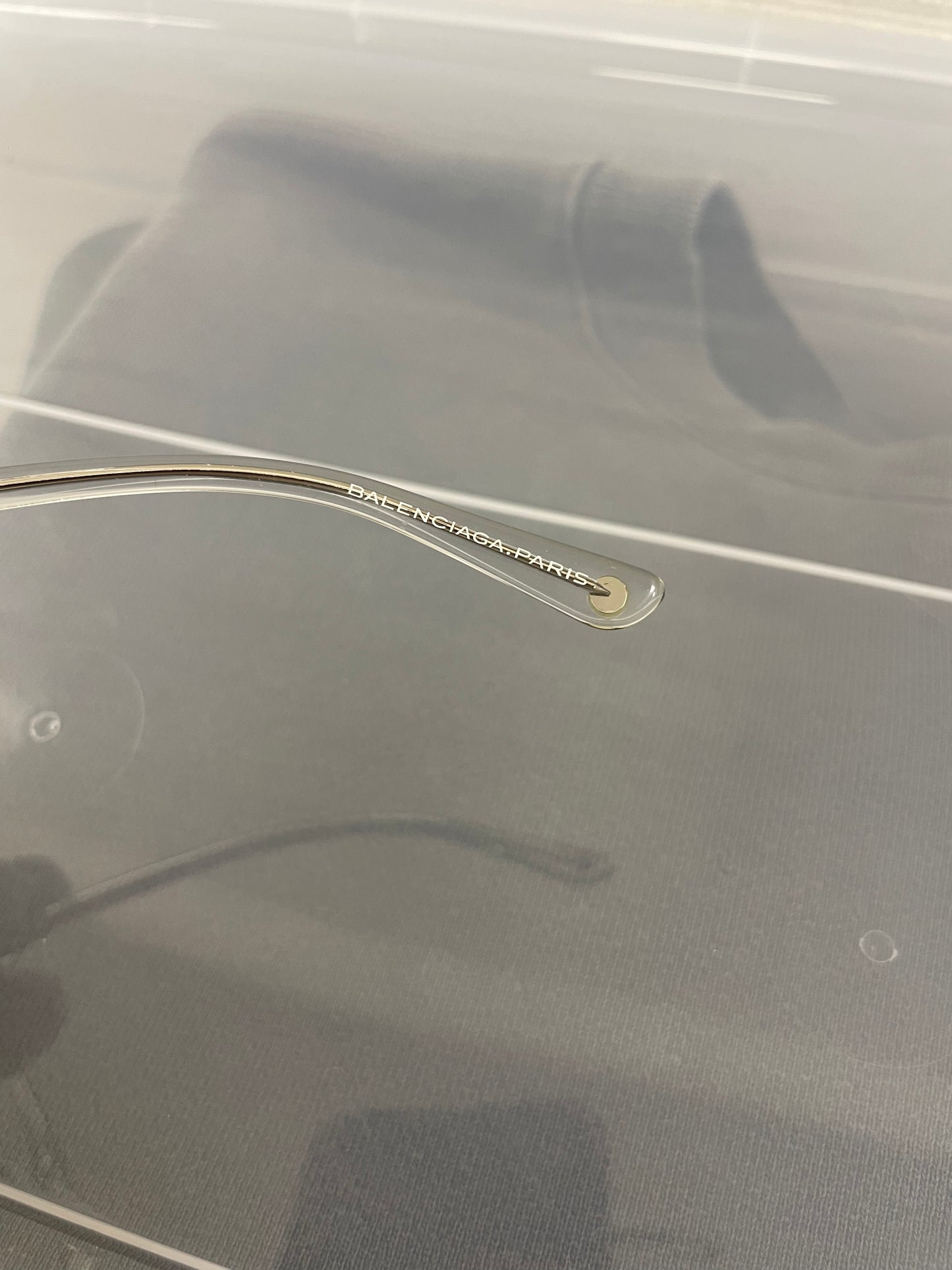 Balenciaga BAL0042 transparent eyeglasses