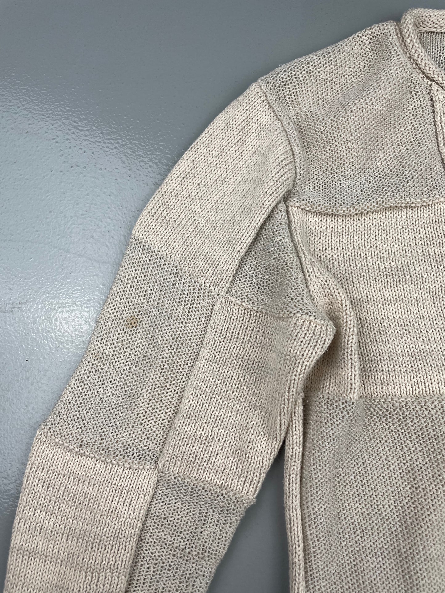 vintage 1990's Yohji Yamamoto patchwork sweater