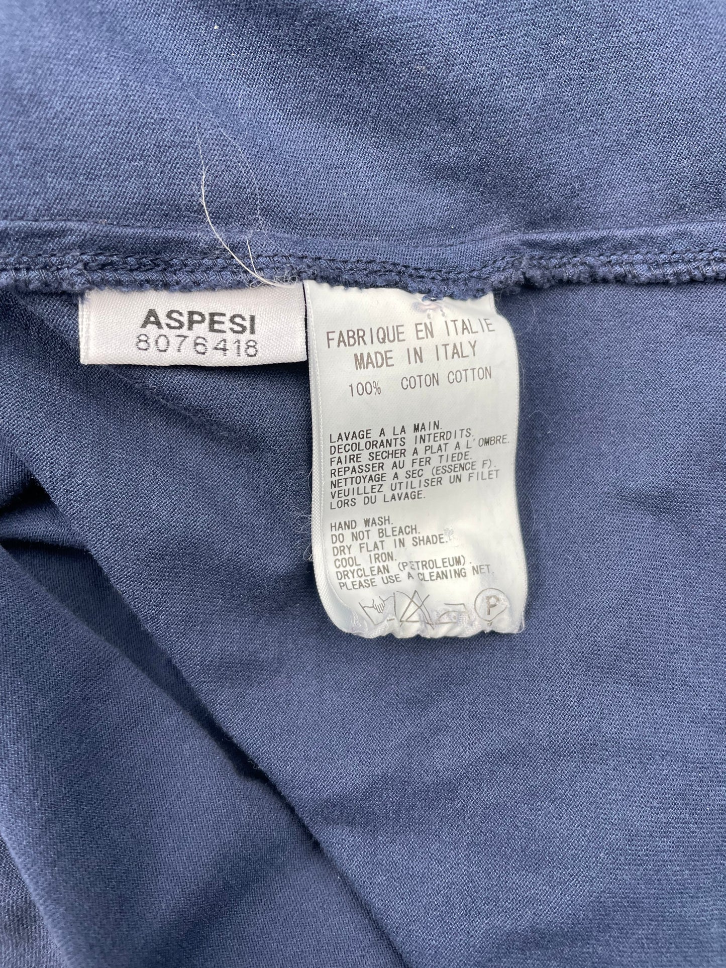 Y's Aspesi cotton jersey shirt - size 3
