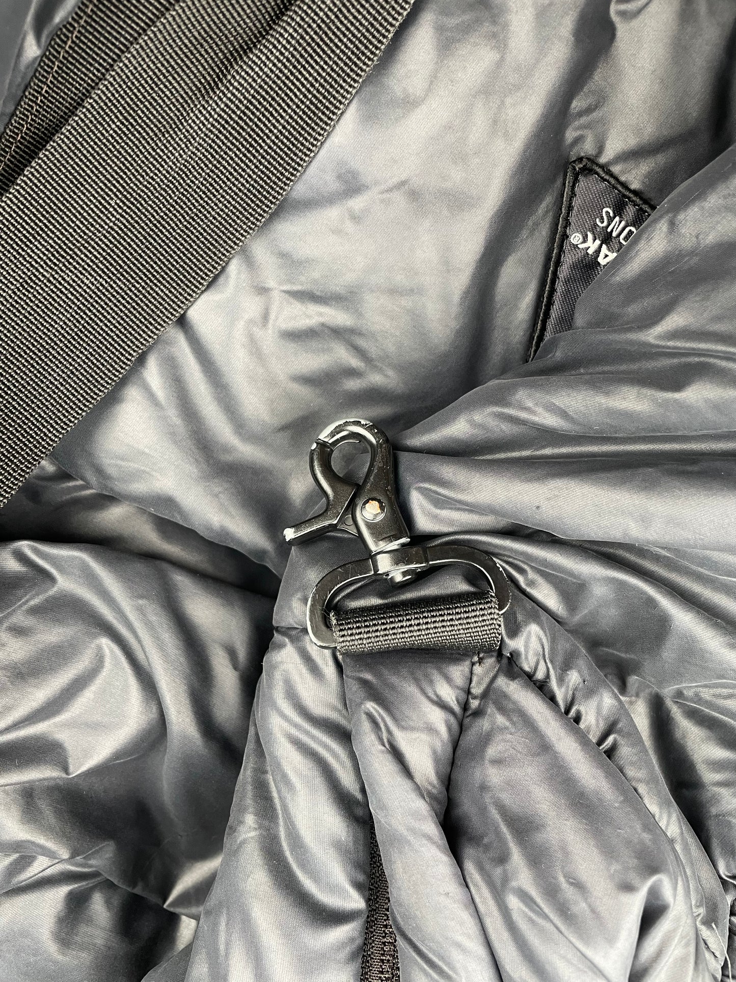 Eastpak X Raf Simons A/W 2008 RS Duffle Bag (Quilted Black)