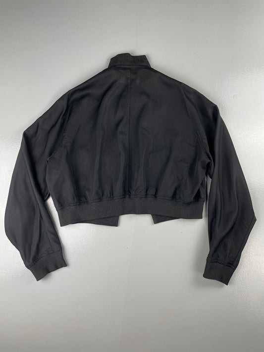 Yohji Yamamoto - (late 80's / 90-91) - cropped lightweight wool bomber