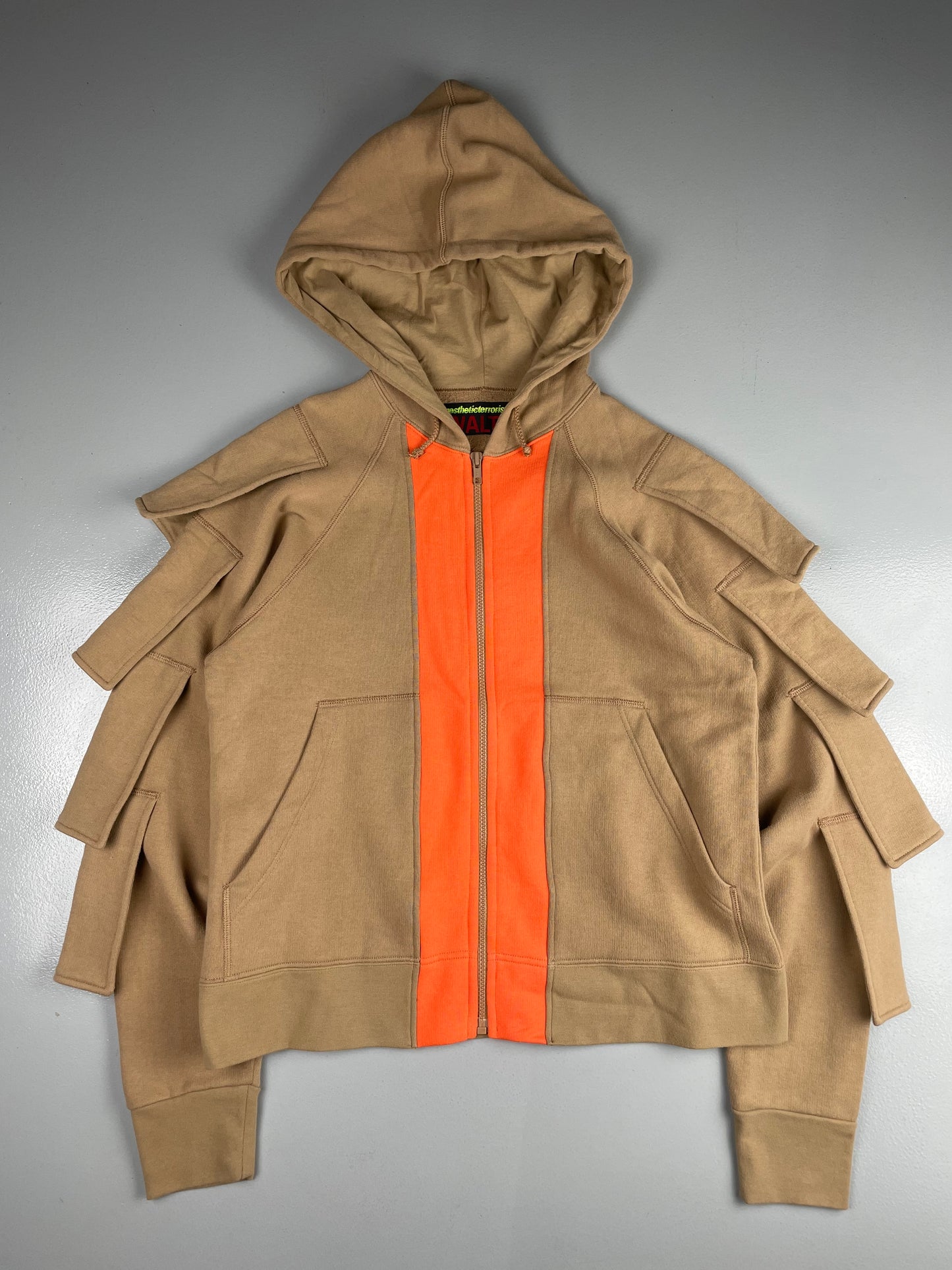 (sample) aestheticterrorists by WALTER armadillo hoodie