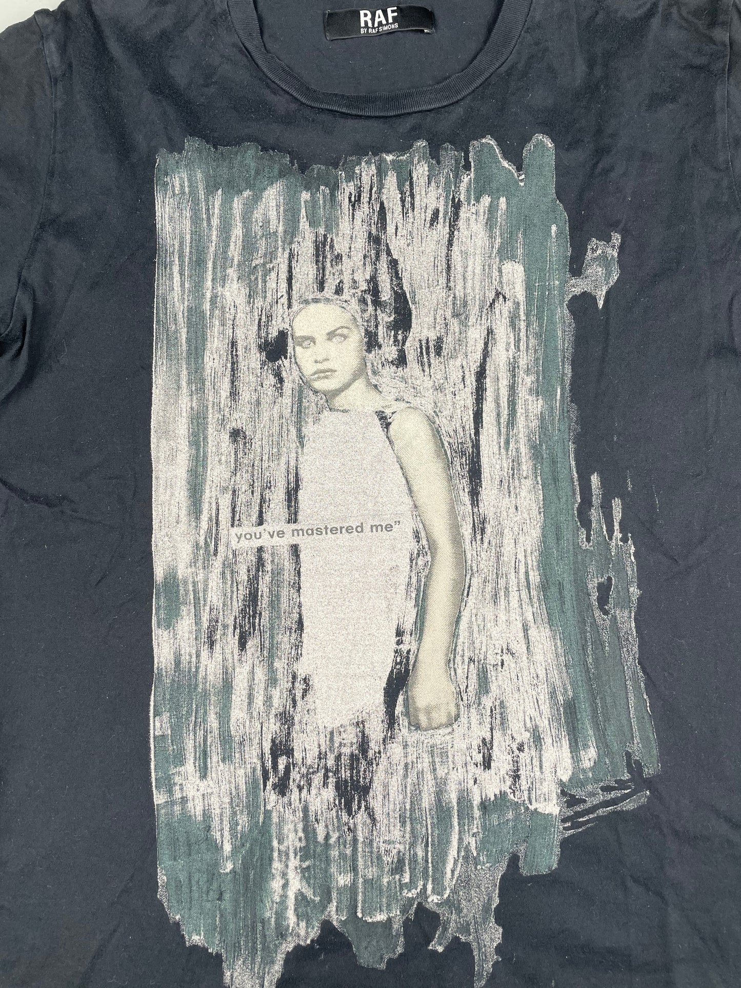 RAF by Raf Simons S/S 2011 "You've Mastered Me" t-shirt - size S