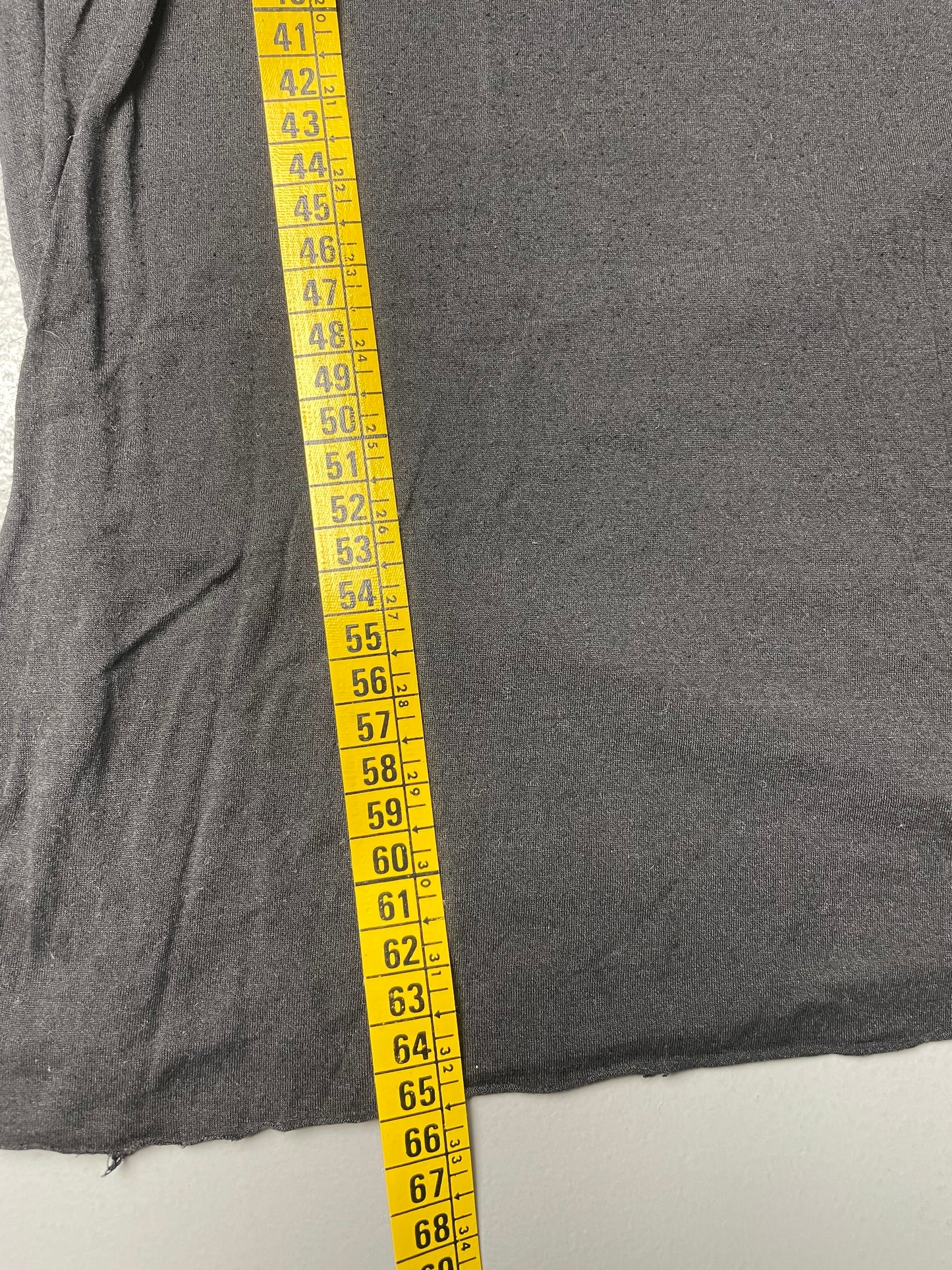 Coming Soon by Yohji Yamamoto - raw edge modal and silk t-shirt - size M