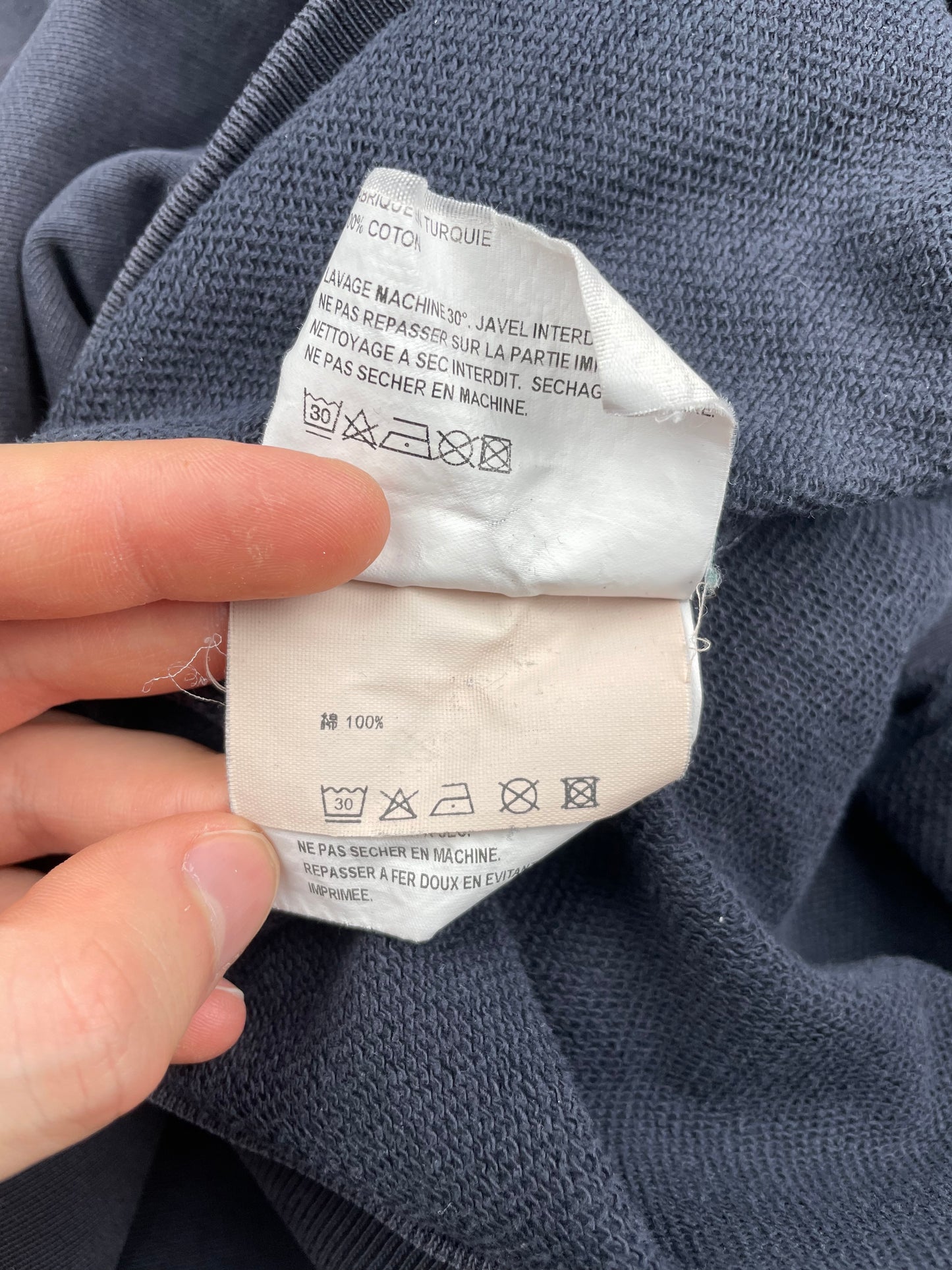 Gosha Rubchinskiy S/S 2018 double collar crewneck - size S