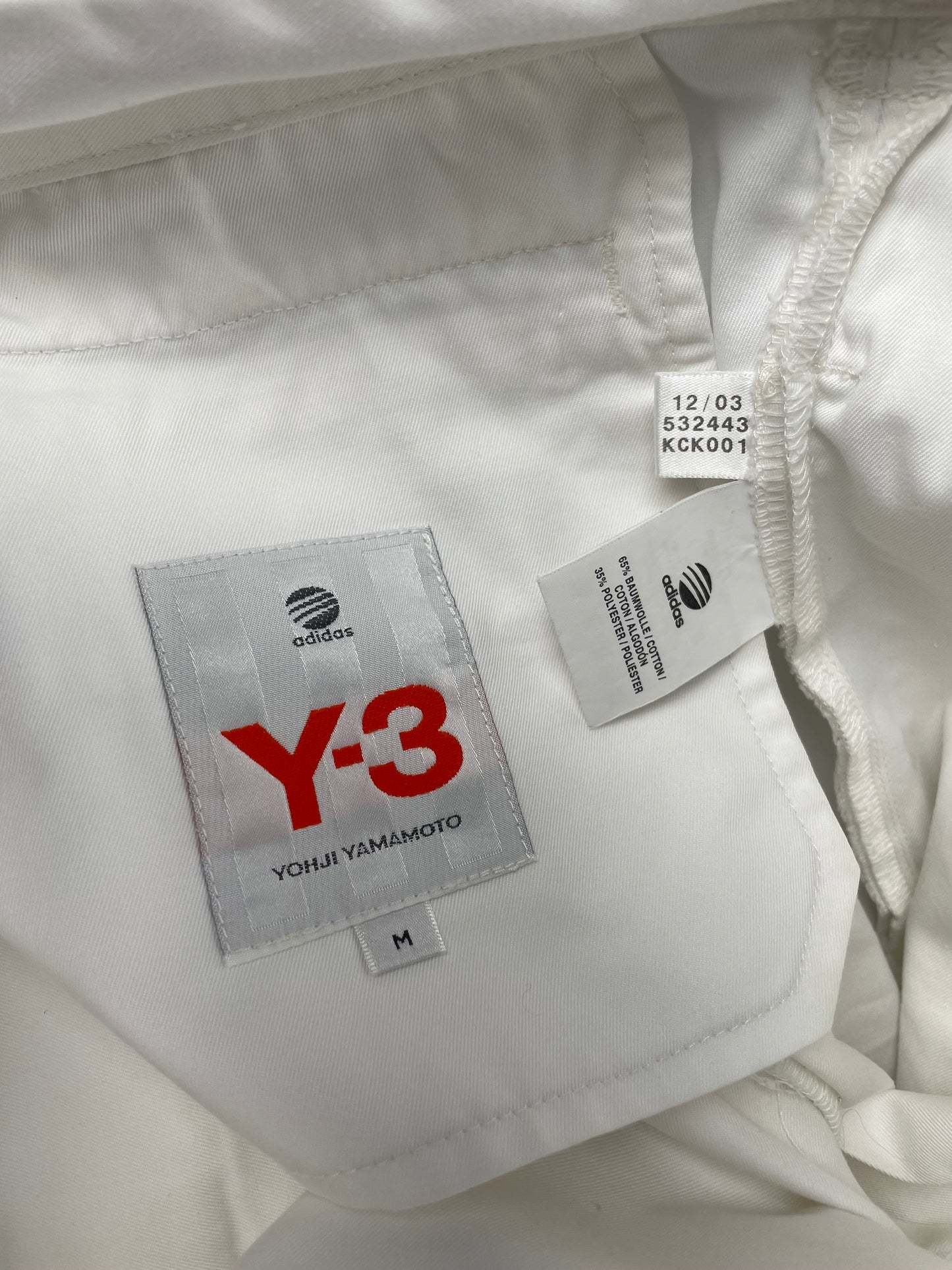 Y-3 S/S 2004 women's wide leg pants - size M