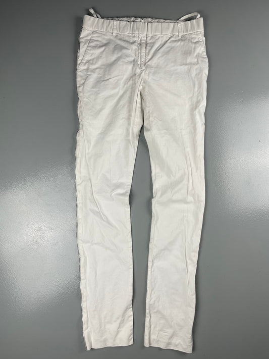 Helmut Lang S/S 2003 women's side zipper pants - size 44