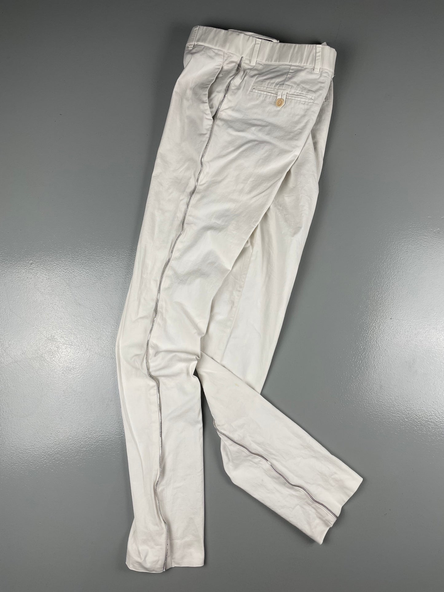 Helmut Lang S/S 2003 women's side zipper pants - size 44