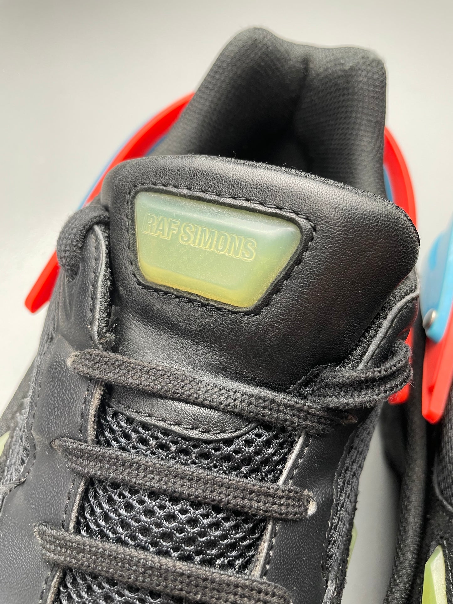 adidas X Raf Simons S/S 2015 Response Trail (black) - size 43 1/3
