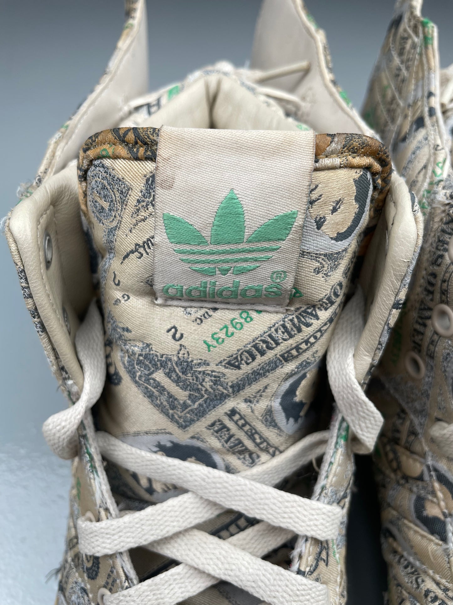 adidas Originals by Jeremy Scott A/W 2013 JS Wings 2.0 Money - size 43 1/3