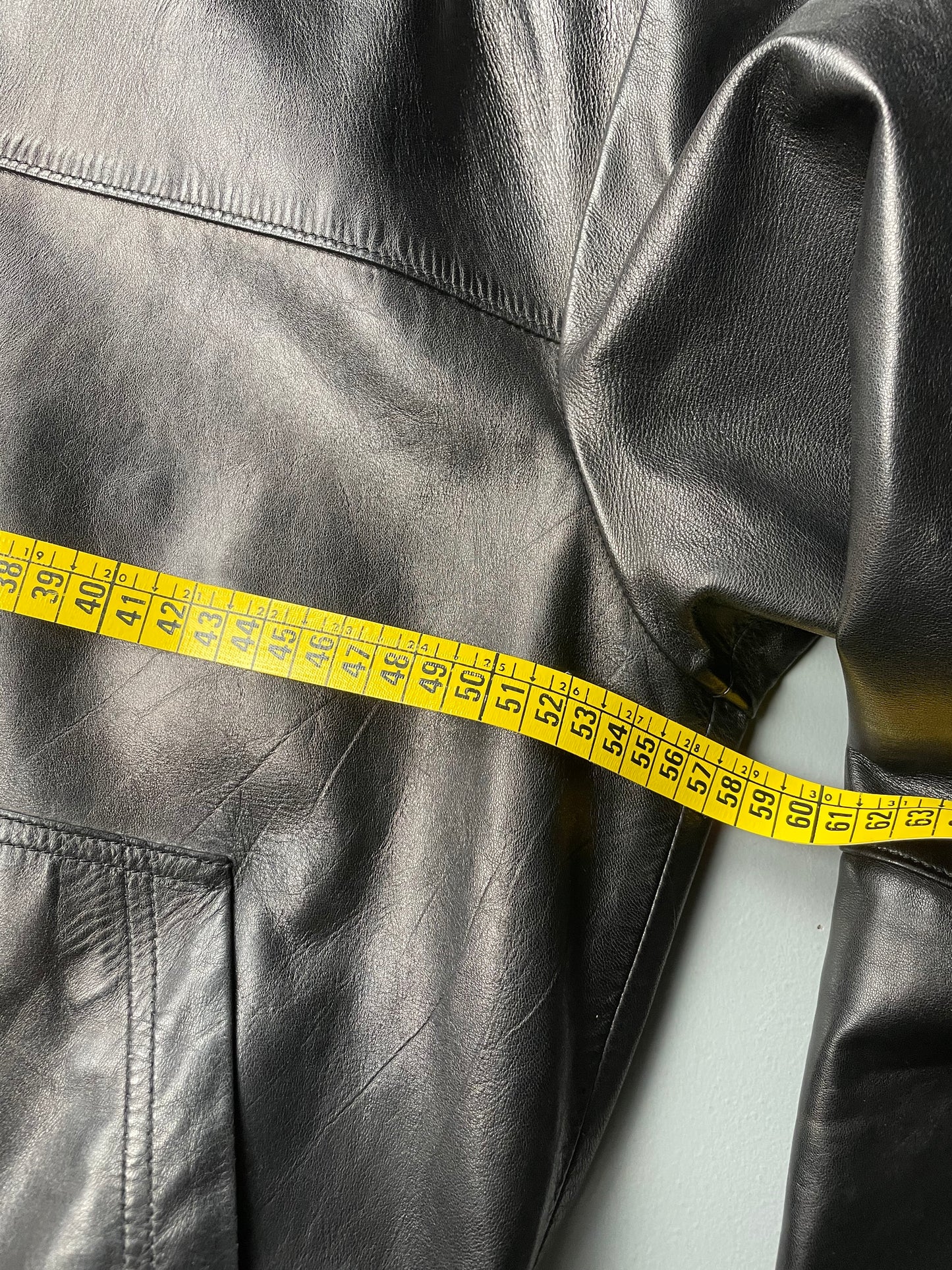 Y-3 A/W 2005 men's hooded leather bomber jacket - size M