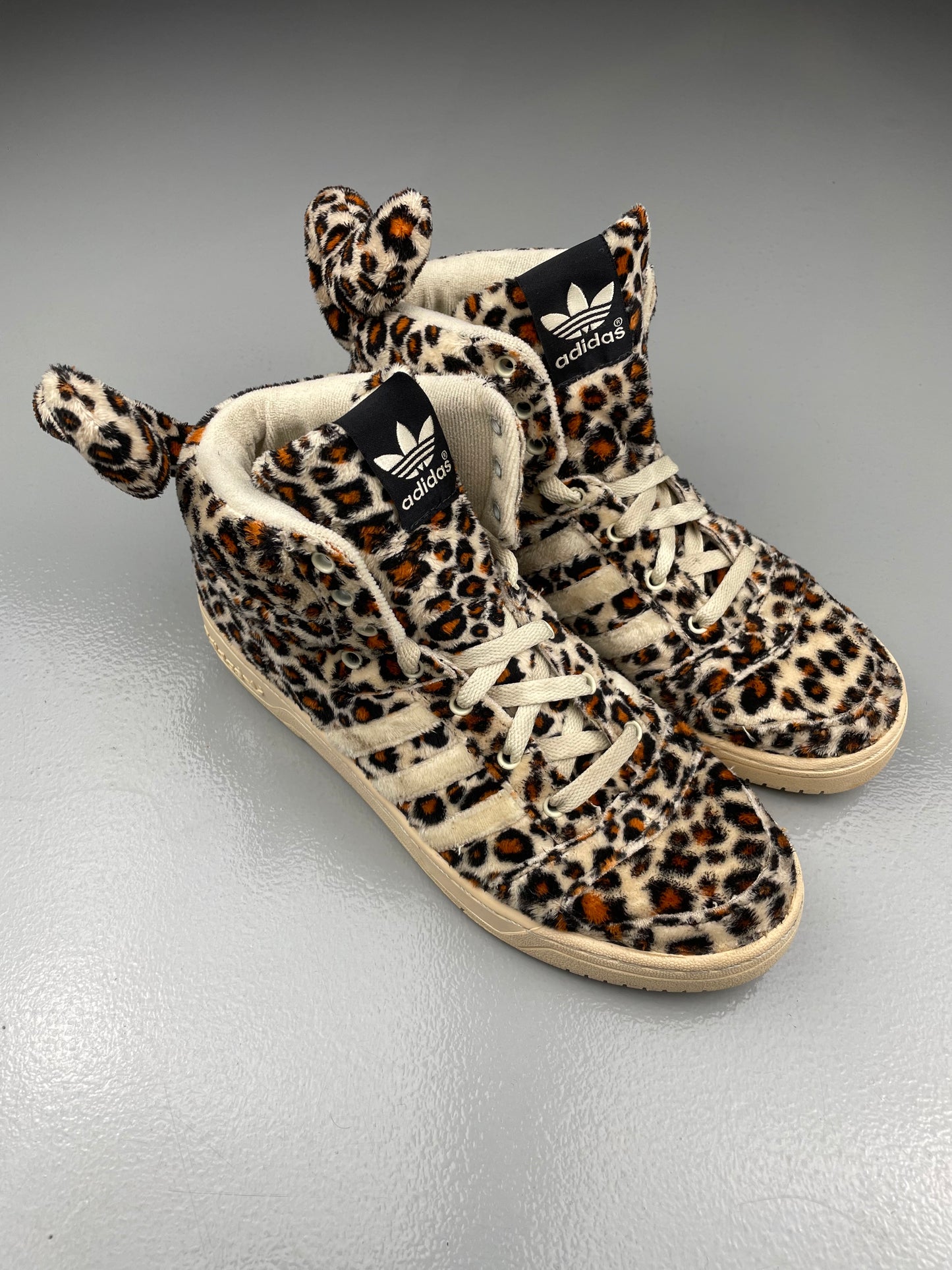 adidas Originals by Jeremy Scott S/S 2012 JS Leopard - size 41 1/3