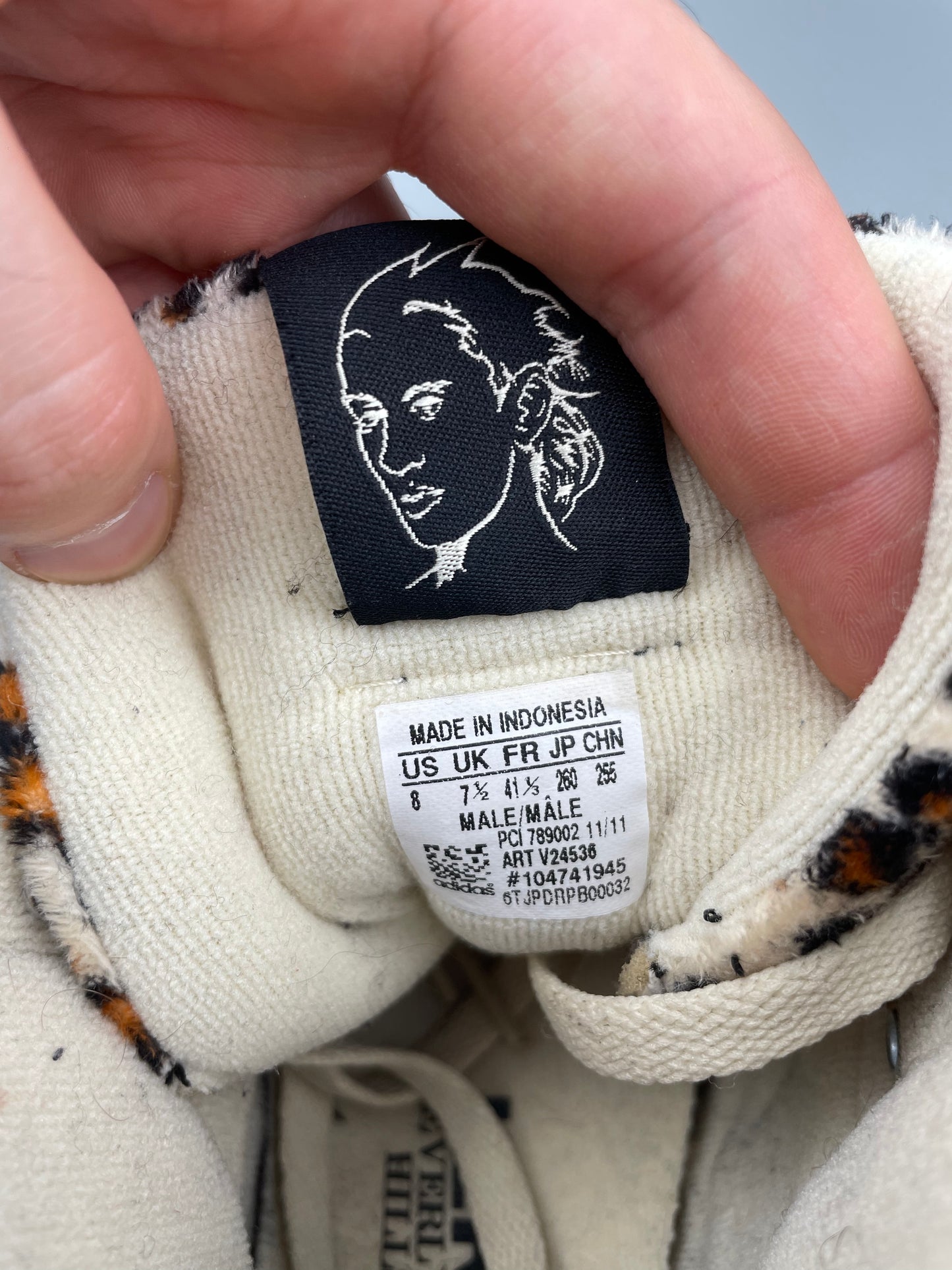 adidas Originals by Jeremy Scott S/S 2012 JS Leopard - size 41 1/3