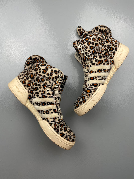 adidas Originals by Jeremy Scott S/S 2012 JS Leopard - size 41 1/3