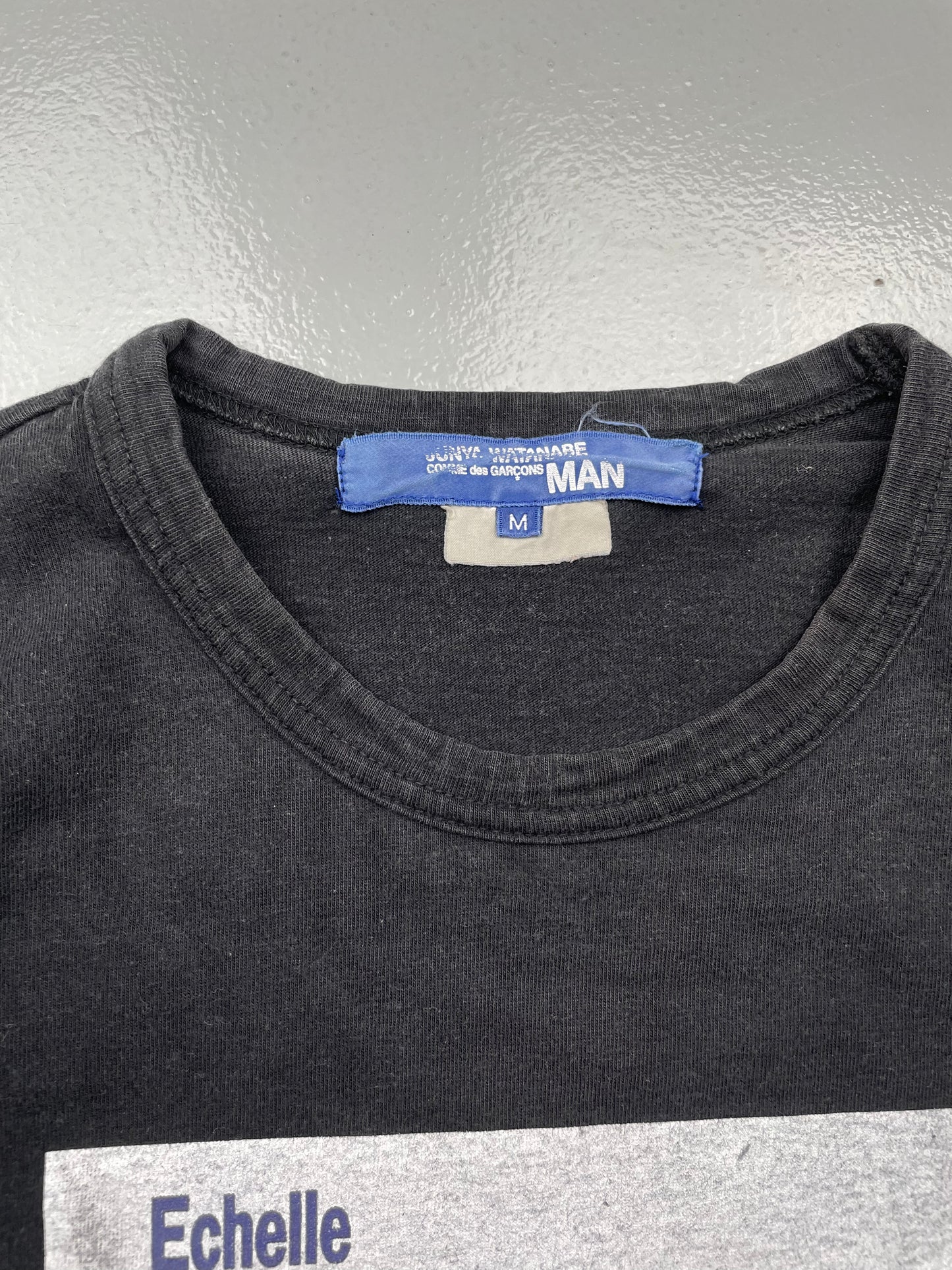 Junya Watanabe MAN A/W 2004 Avalanche t-shirt - size M
