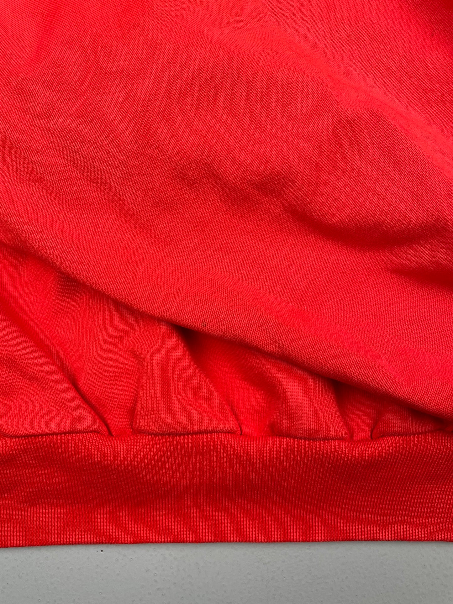Gosha Rubchinskiy S/S 2018 double collar crewneck (red) - size M