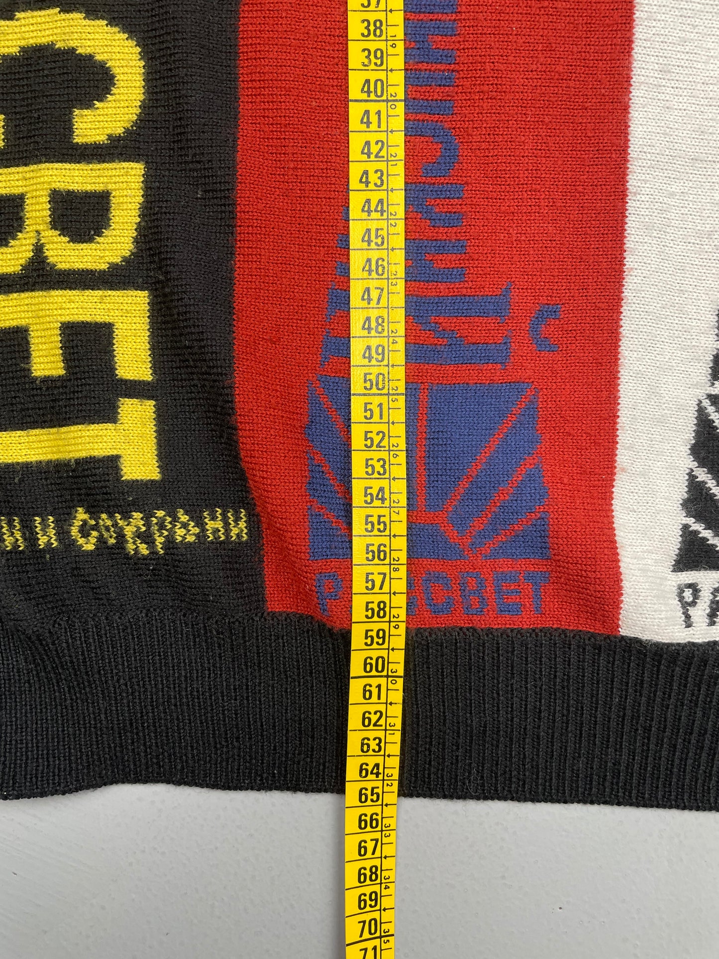 Gosha Rubchinskiy A/W 2016 scarf sweater - size M