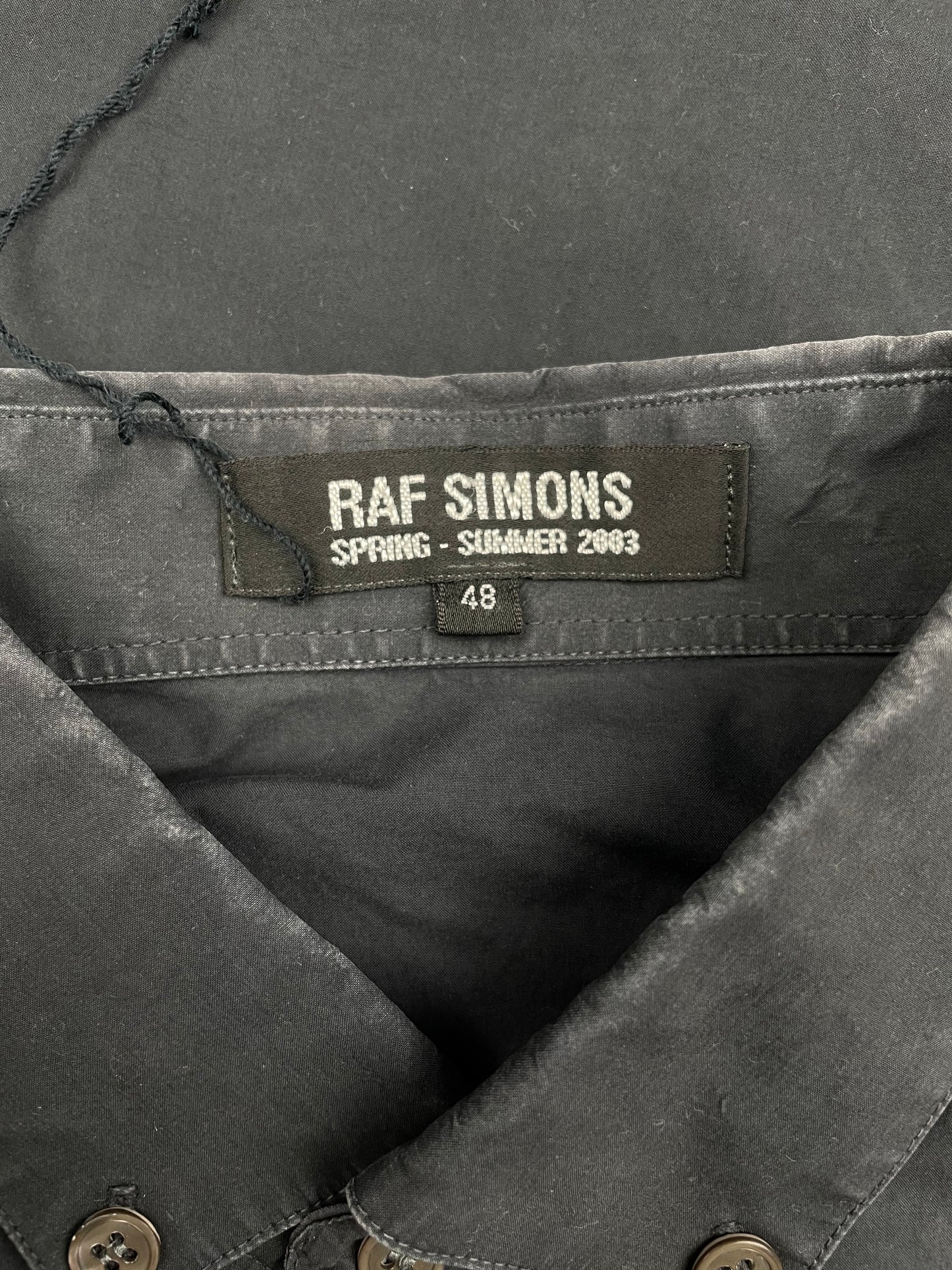 Raf Simons S/S 2003 "Consumed" Cell shirt - size 48