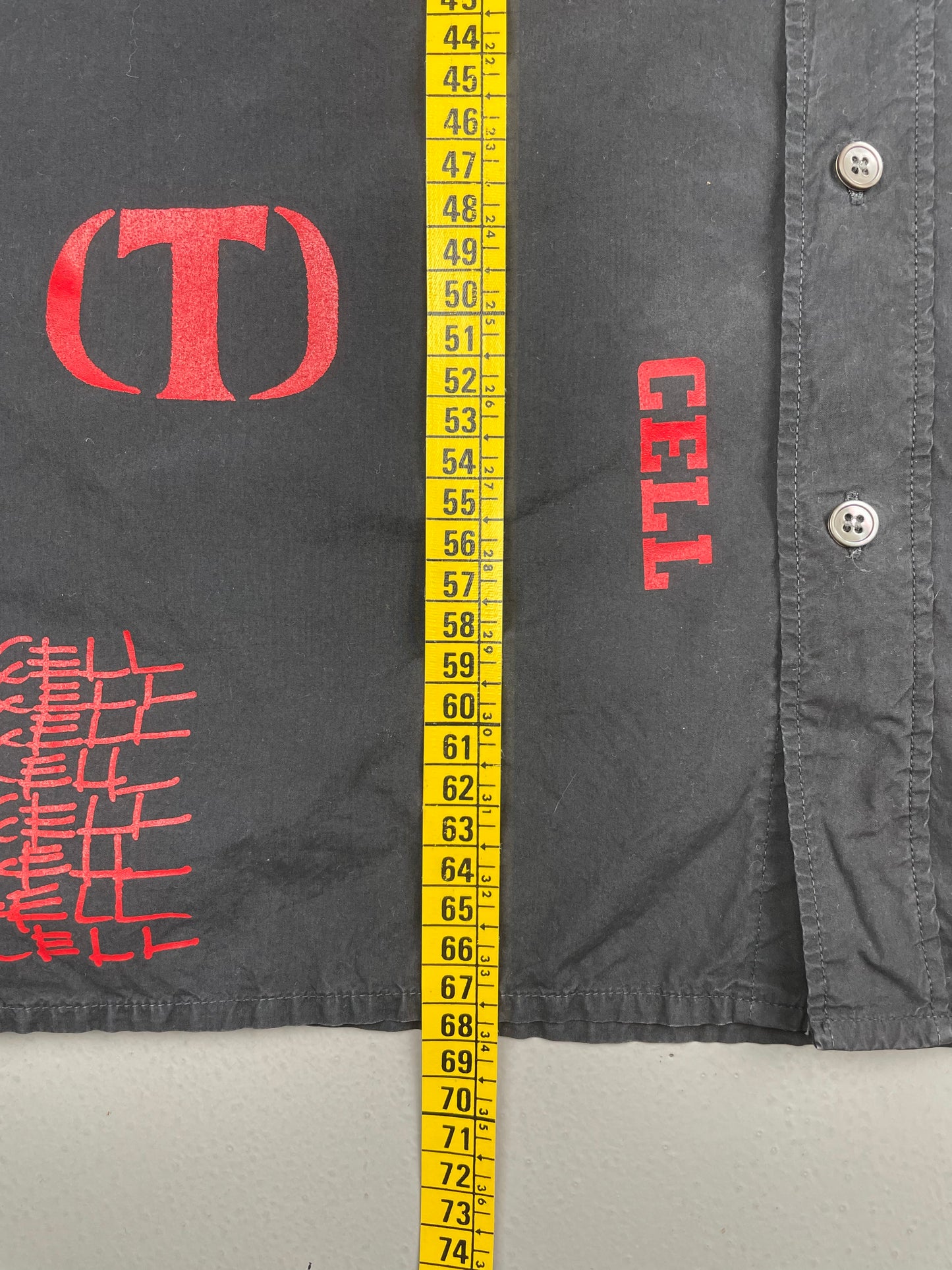 Raf Simons S/S 2003 "Consumed" Cell shirt - size 48