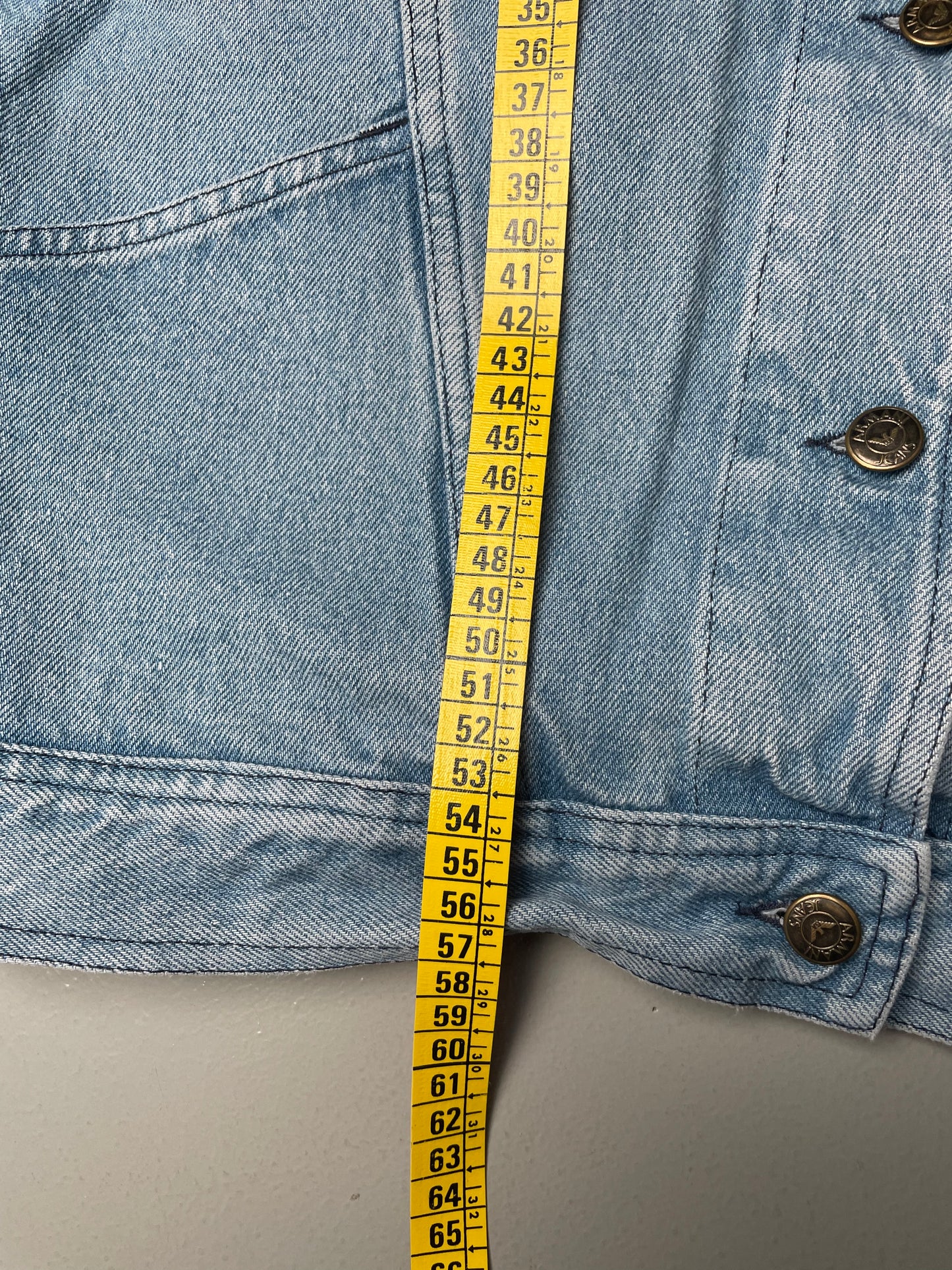 vintage Armani Jeans women's denim jacket - size 42