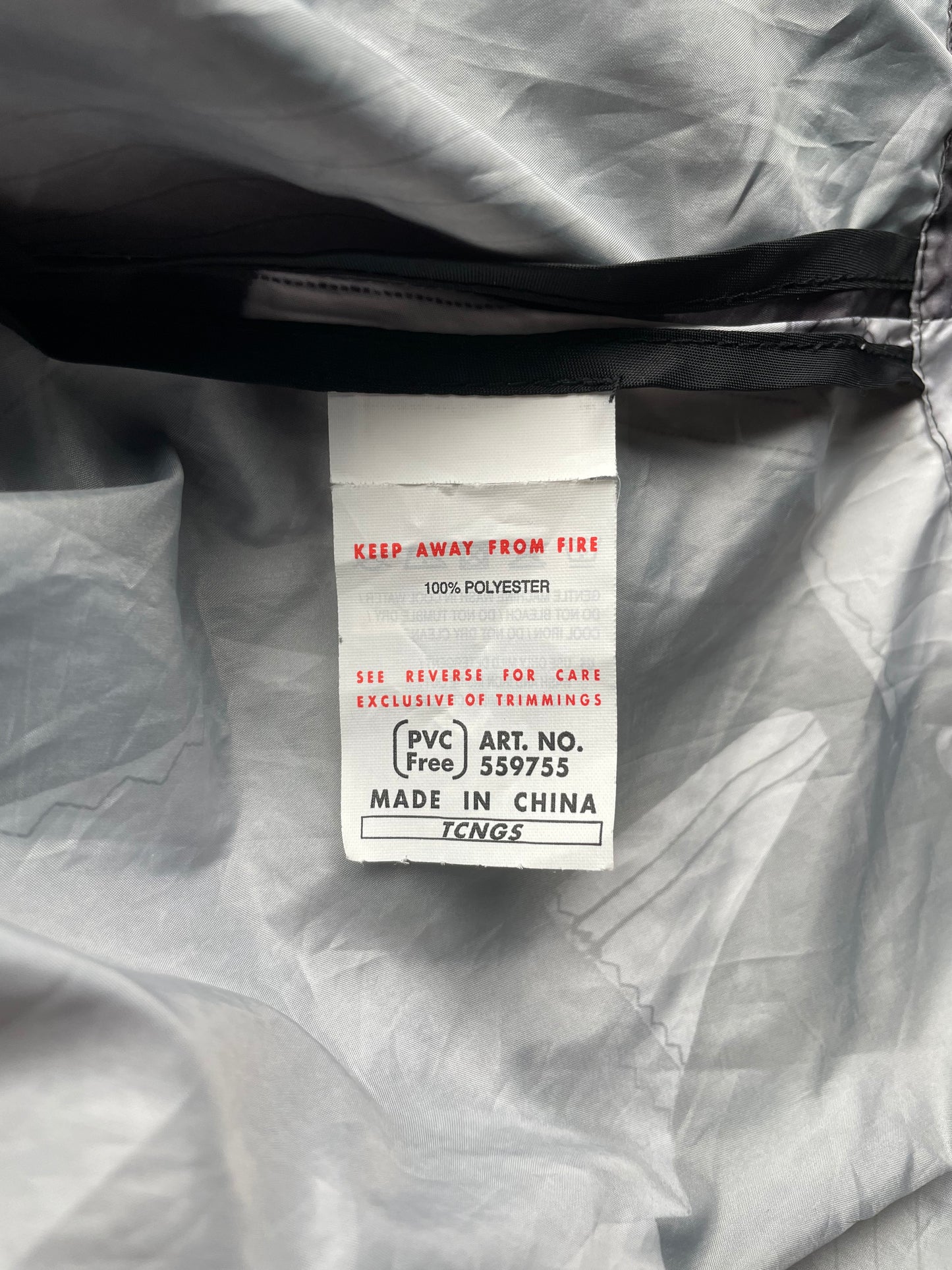 sample Puma Urban Mobility by Hussein Chalayan men's poncho windbreaker - size M