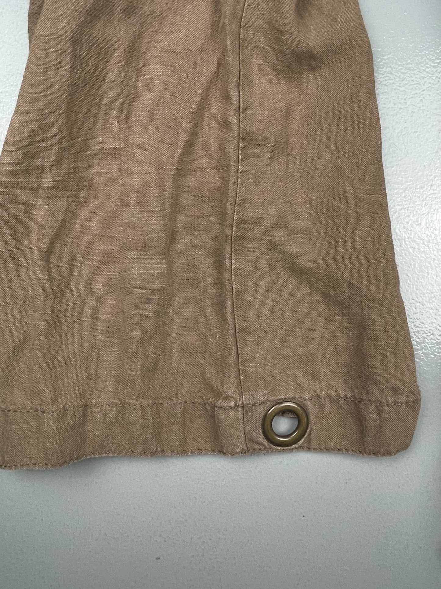 Y's linen and ramie cargo pants - unisex size 3