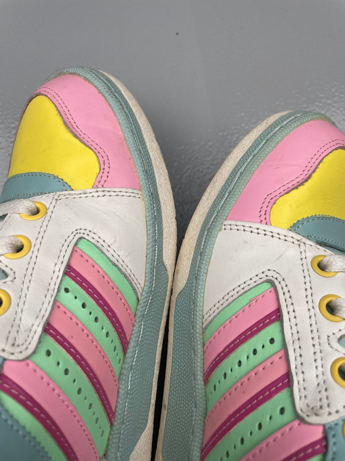 adidas Originals by Jeremy Scott A/W 2013 JS License Plate Miami - size 38 2/3