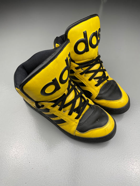 Adidas Originals by Jeremy Scott S/S 2012 JS Instinct Hi (black/yellow) - size 44