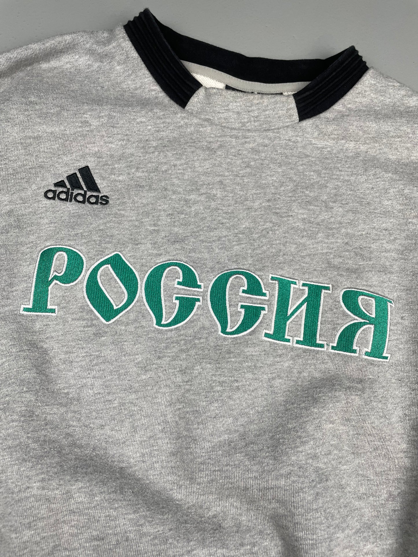 adidas X Gosha Rubchinskiy A/W 2018 "Russia" crewneck (grey) - size XL