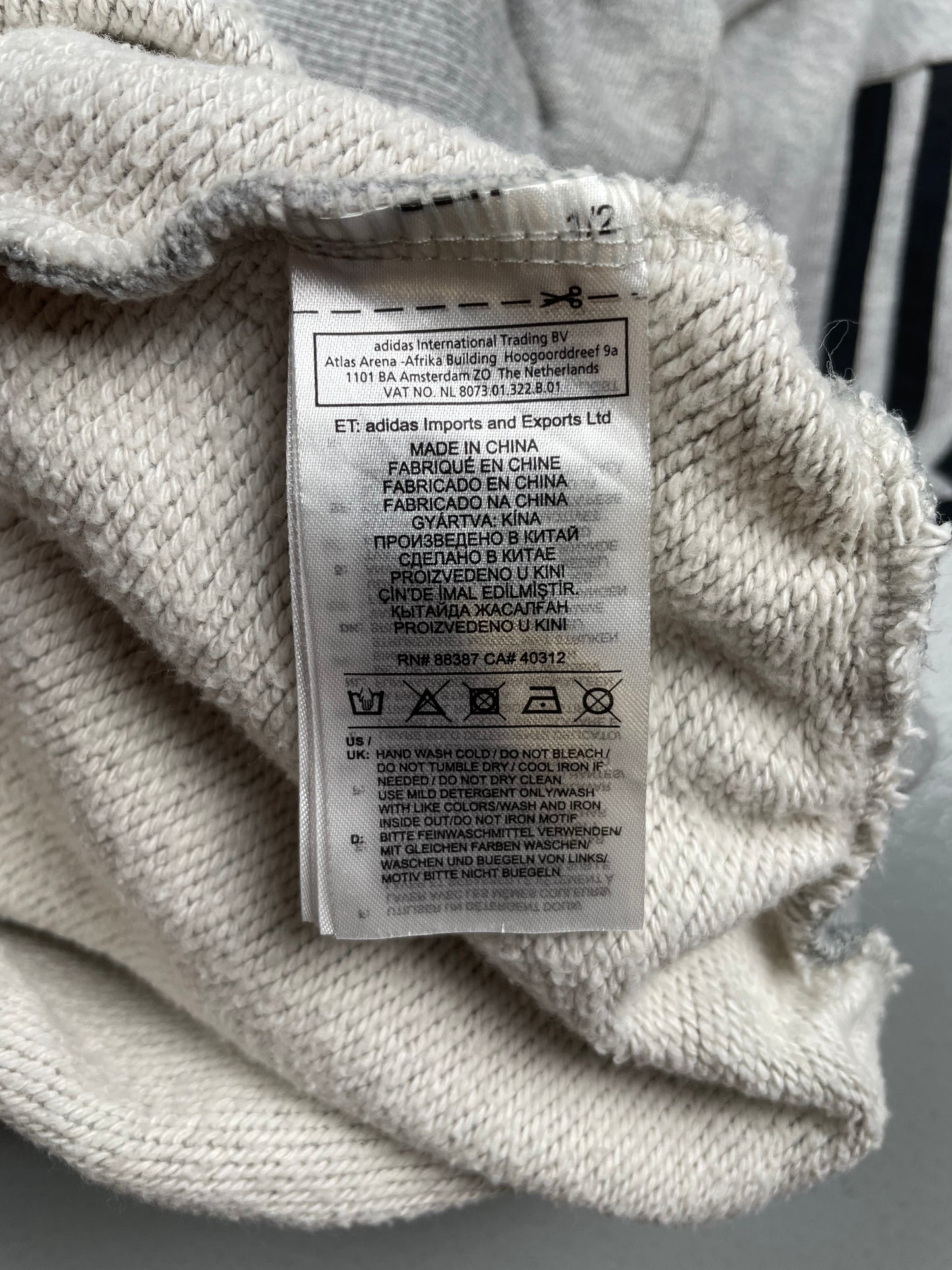 adidas X Gosha Rubchinskiy A/W 2018 "Russia" crewneck (grey) - size XL