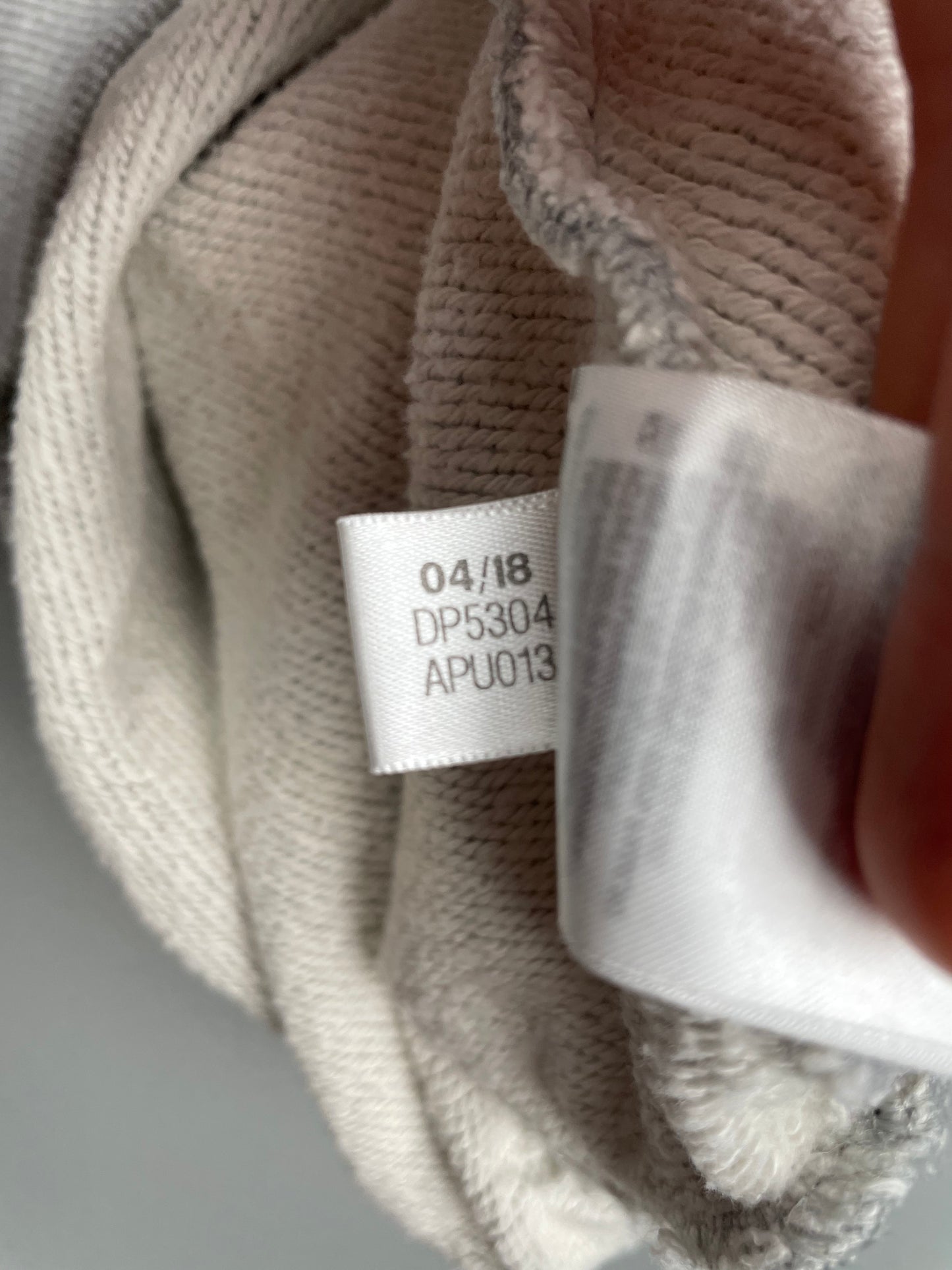 adidas X Gosha Rubchinskiy A/W 2018 "Russia" crewneck (grey) - size XL