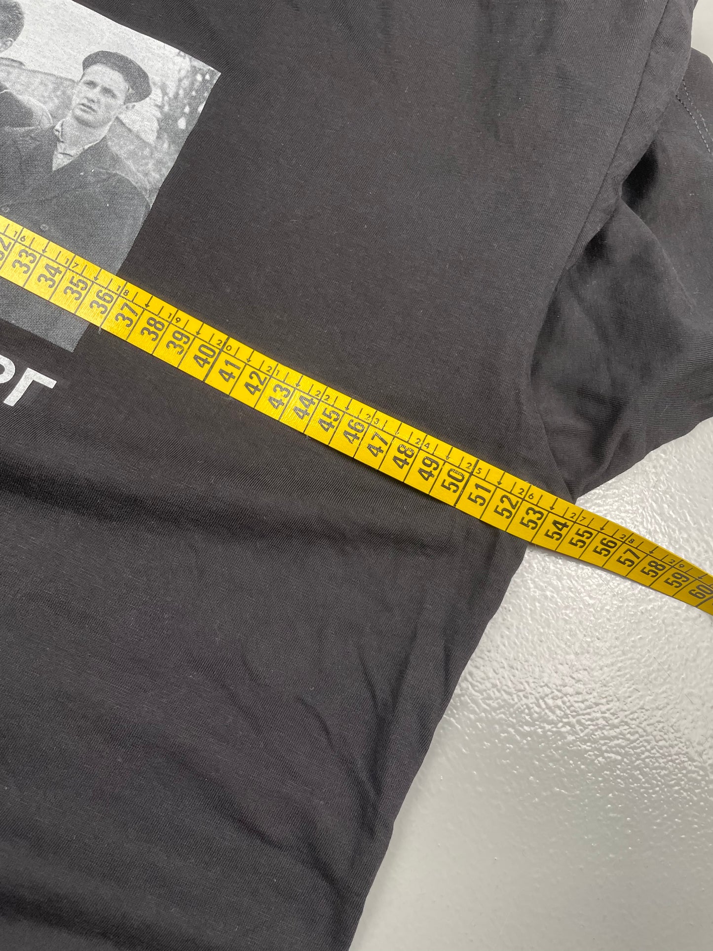 Gosha Rubchinskiy 2018 Ekaterinburg show invitation t-shirt