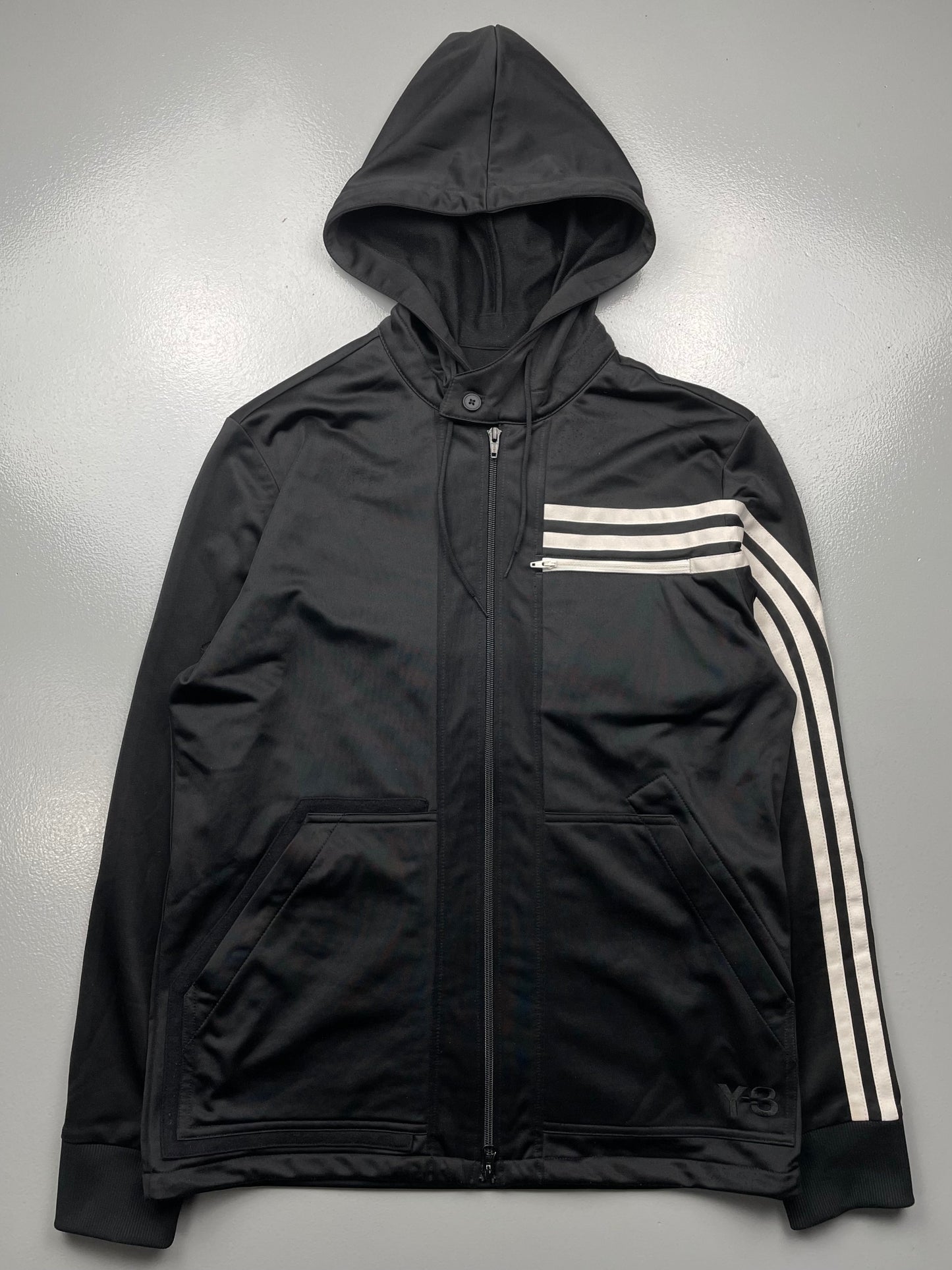 Y-3 A/W 2019 men's hooded track jacket - size S