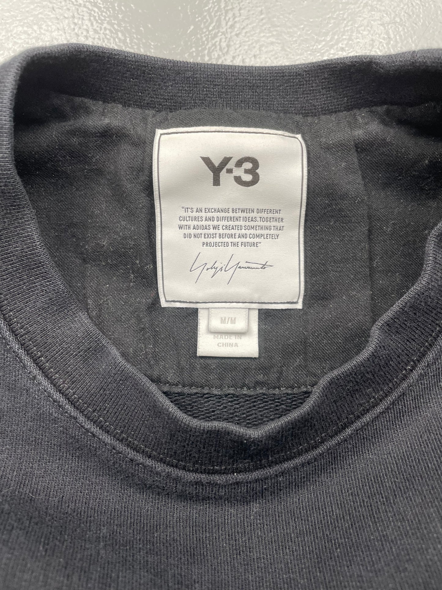 Y-3 A/W 2020 classic crewneck - unisex size M