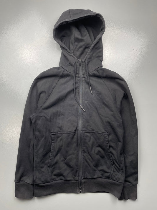 Y-3 back logo men's zip hoodie - size M