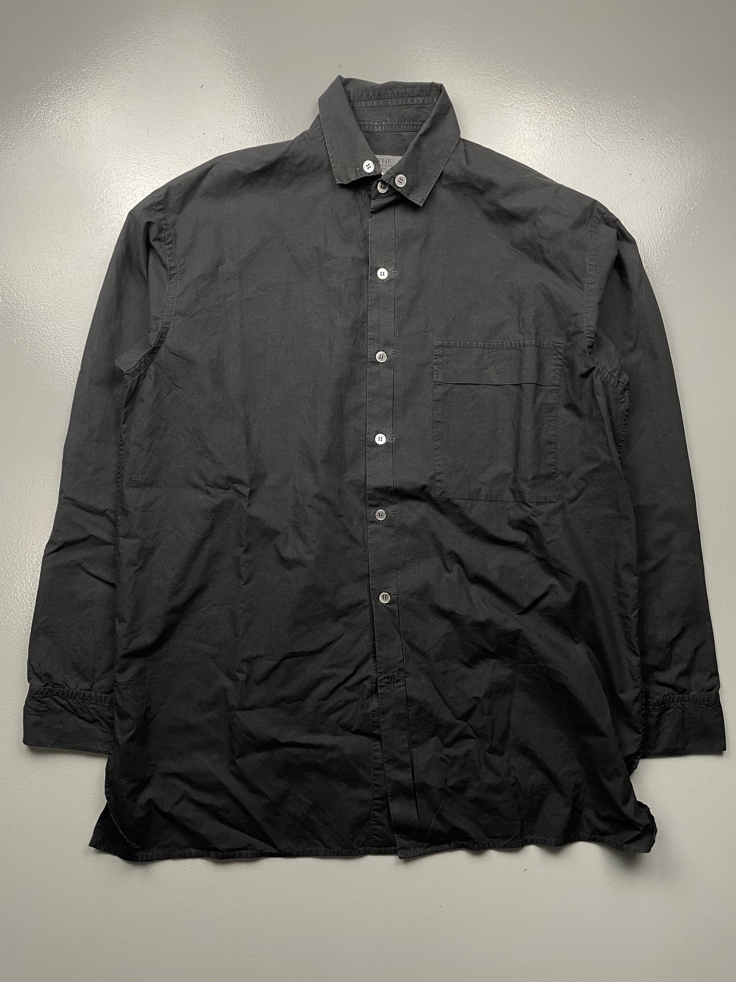 GOTHIC Yohji Yamamoto Homme oversized shirt - size M